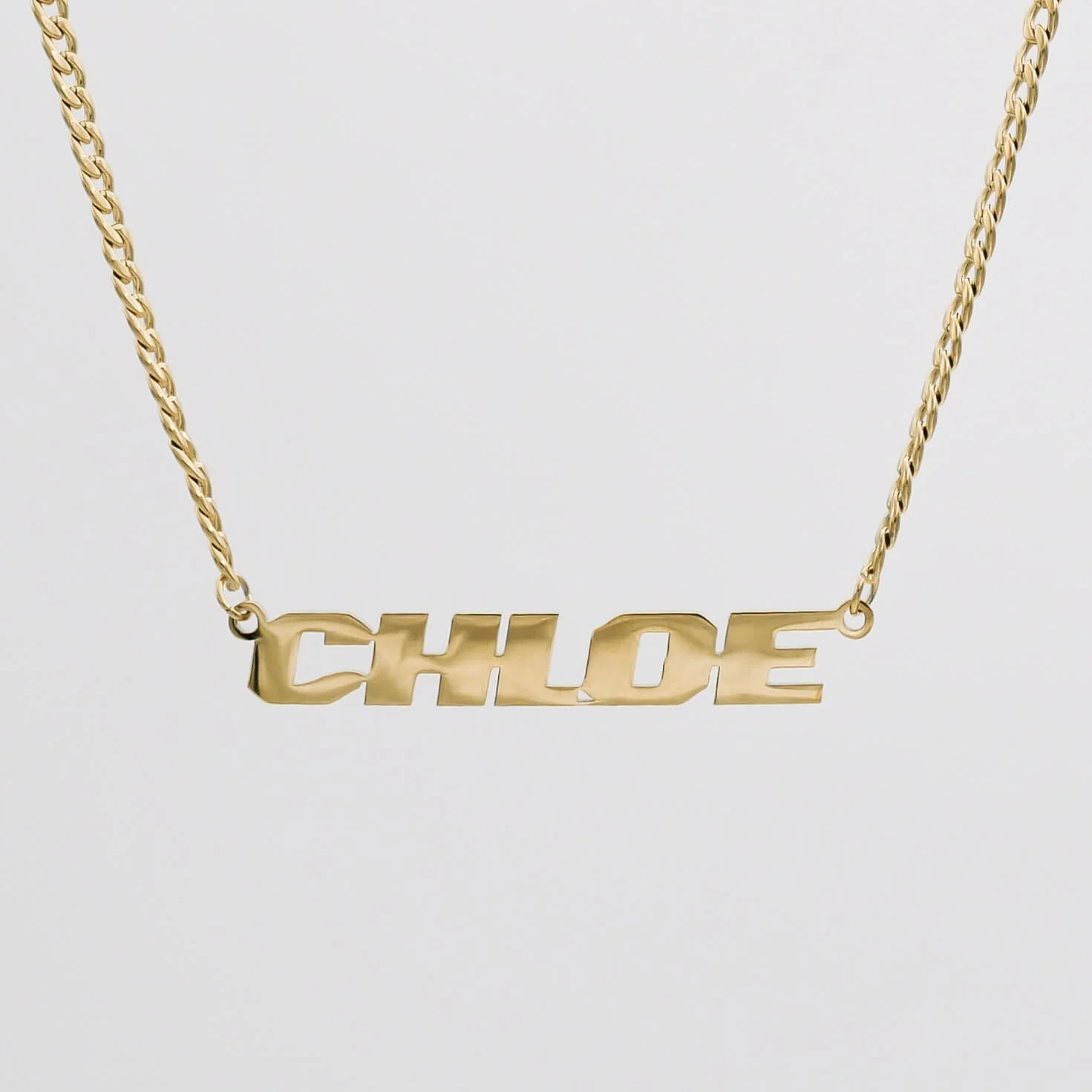 Action Custom Name Necklace