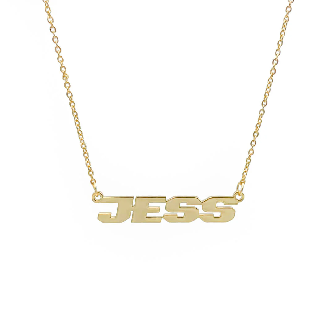 Action Custom Name Necklace - Image 2