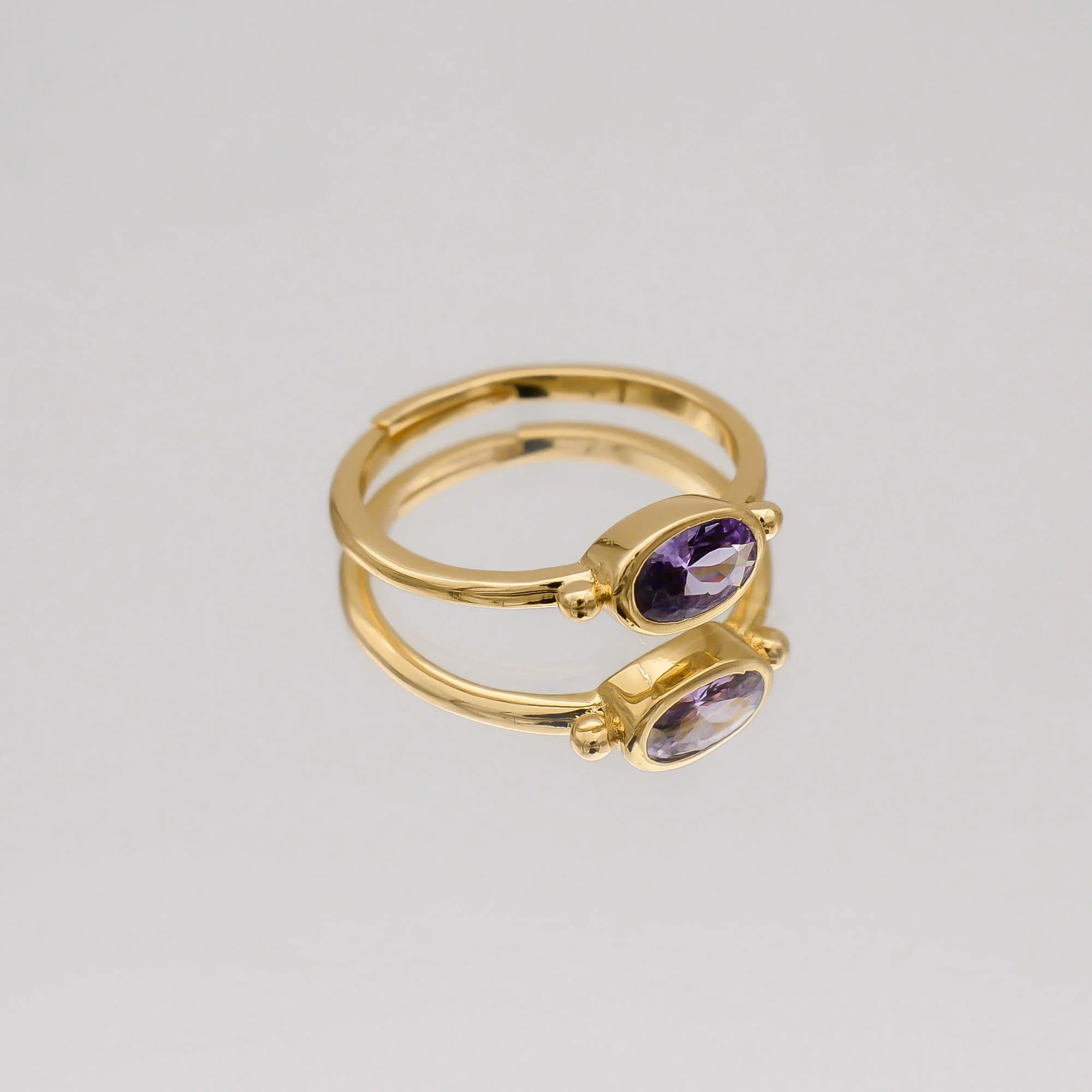 Birthstone Ring | Gold - Image 10