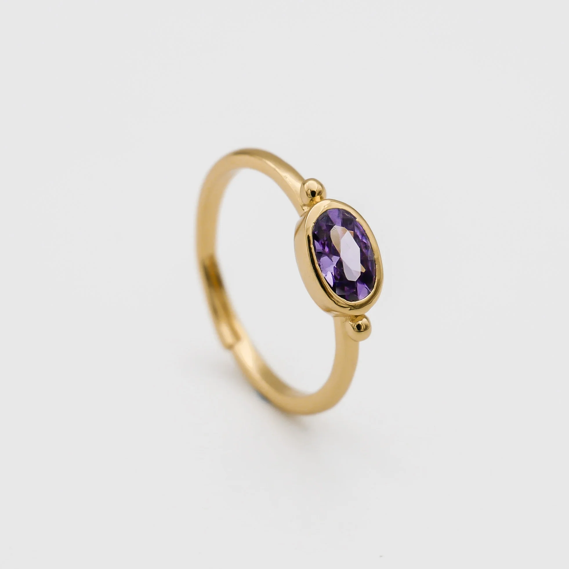 Birthstone Ring | Gold - Image 9