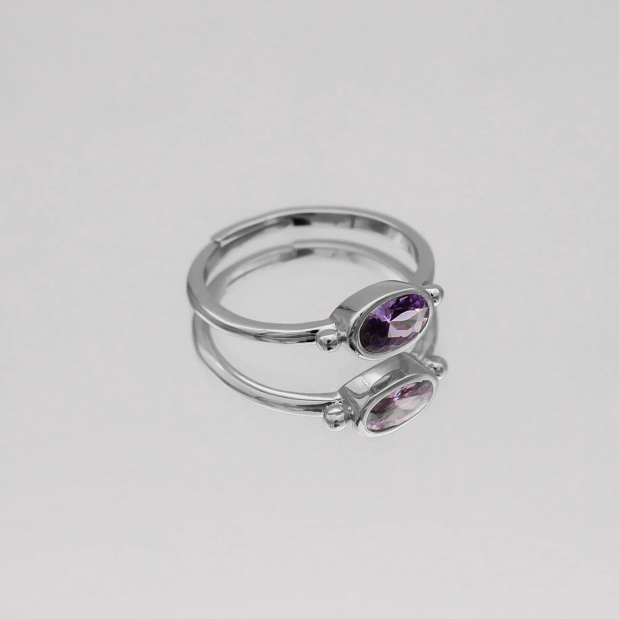 Birthstone Ring | Silver - Image 6