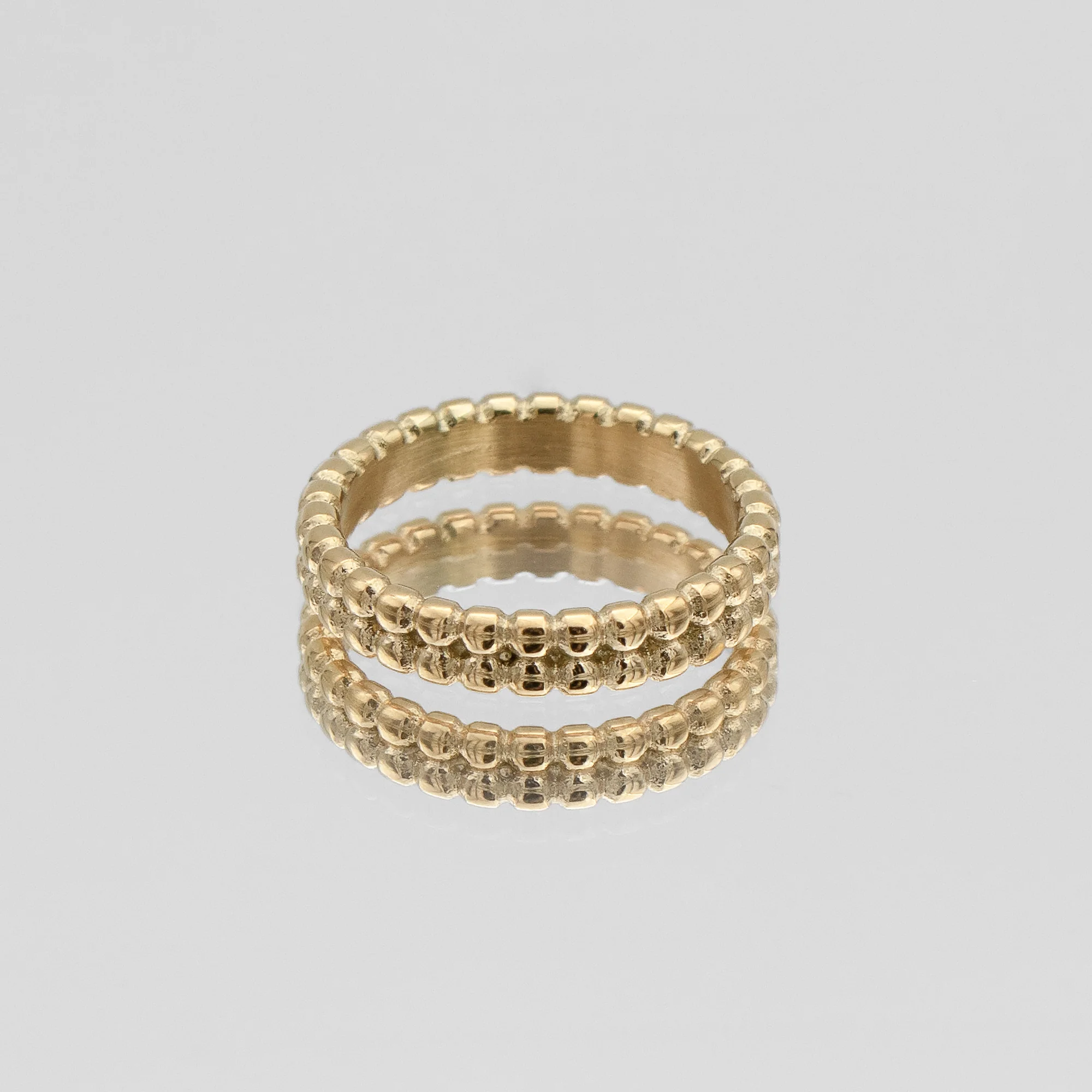Aiza Beaded Band Ring - Image 7
