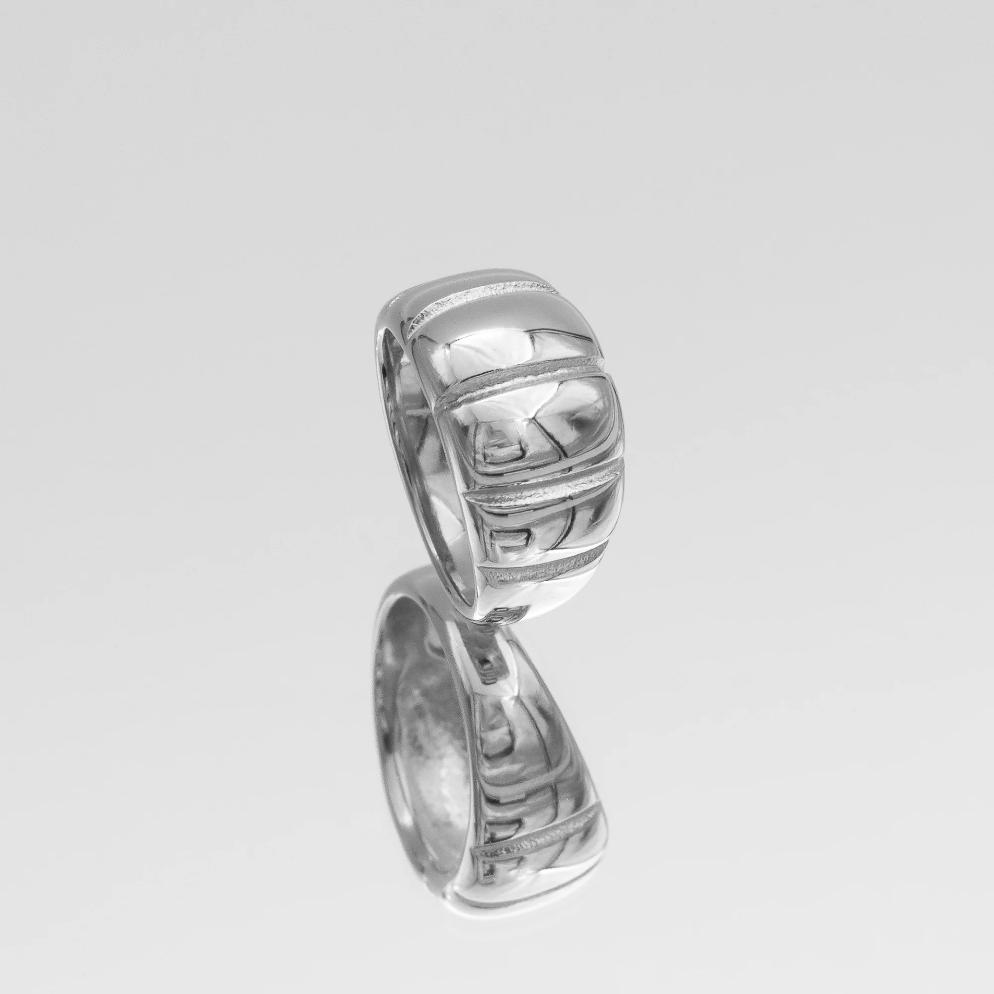 Alessia Chunky Ribbed Ring - Image 5