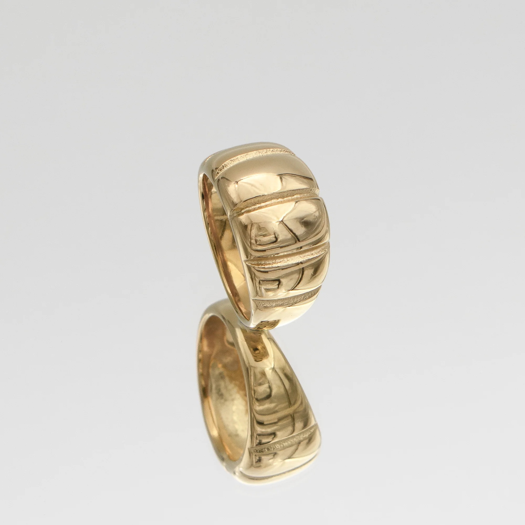 Alessia Chunky Ribbed Ring - Image 8