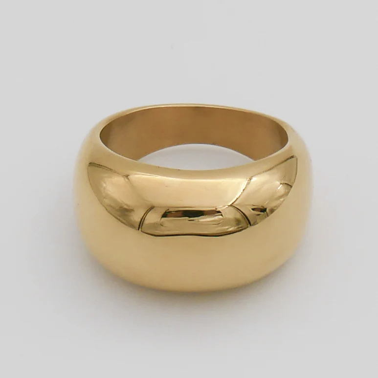 Alexa Dome Ring | Gold - Image 4