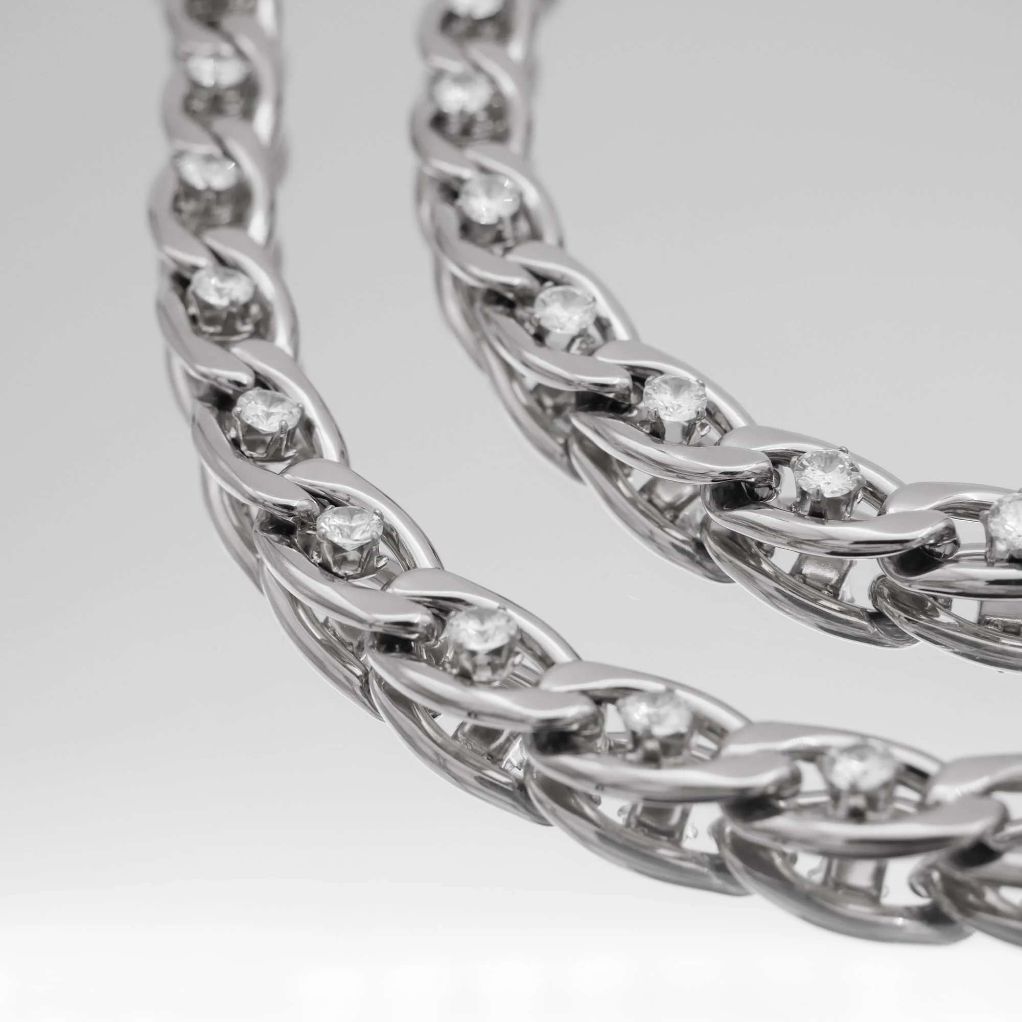 Alina CZ Chain Necklace - Image 9