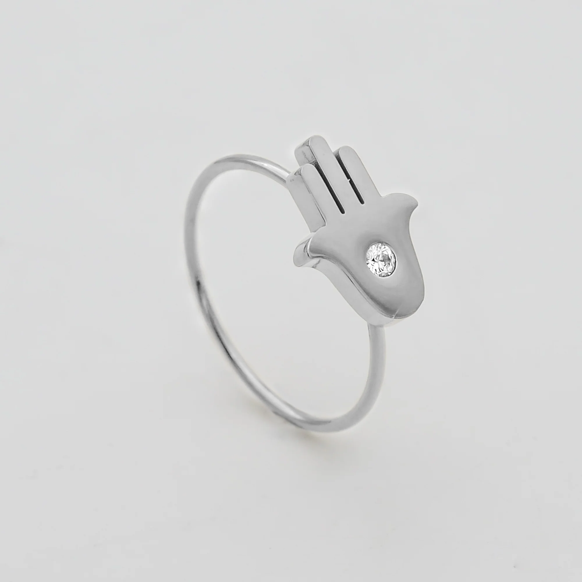 Amalie Hand of Hamsa Ring - Image 3