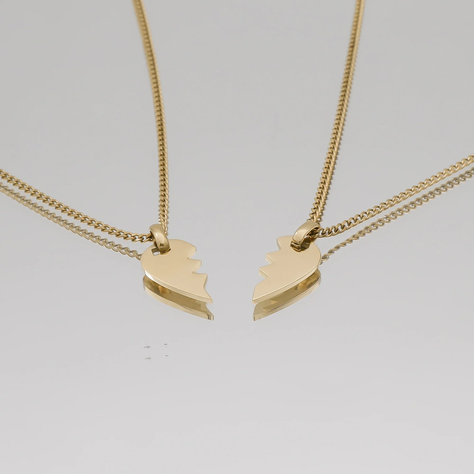 Amika Split Heart necklace - Image 3