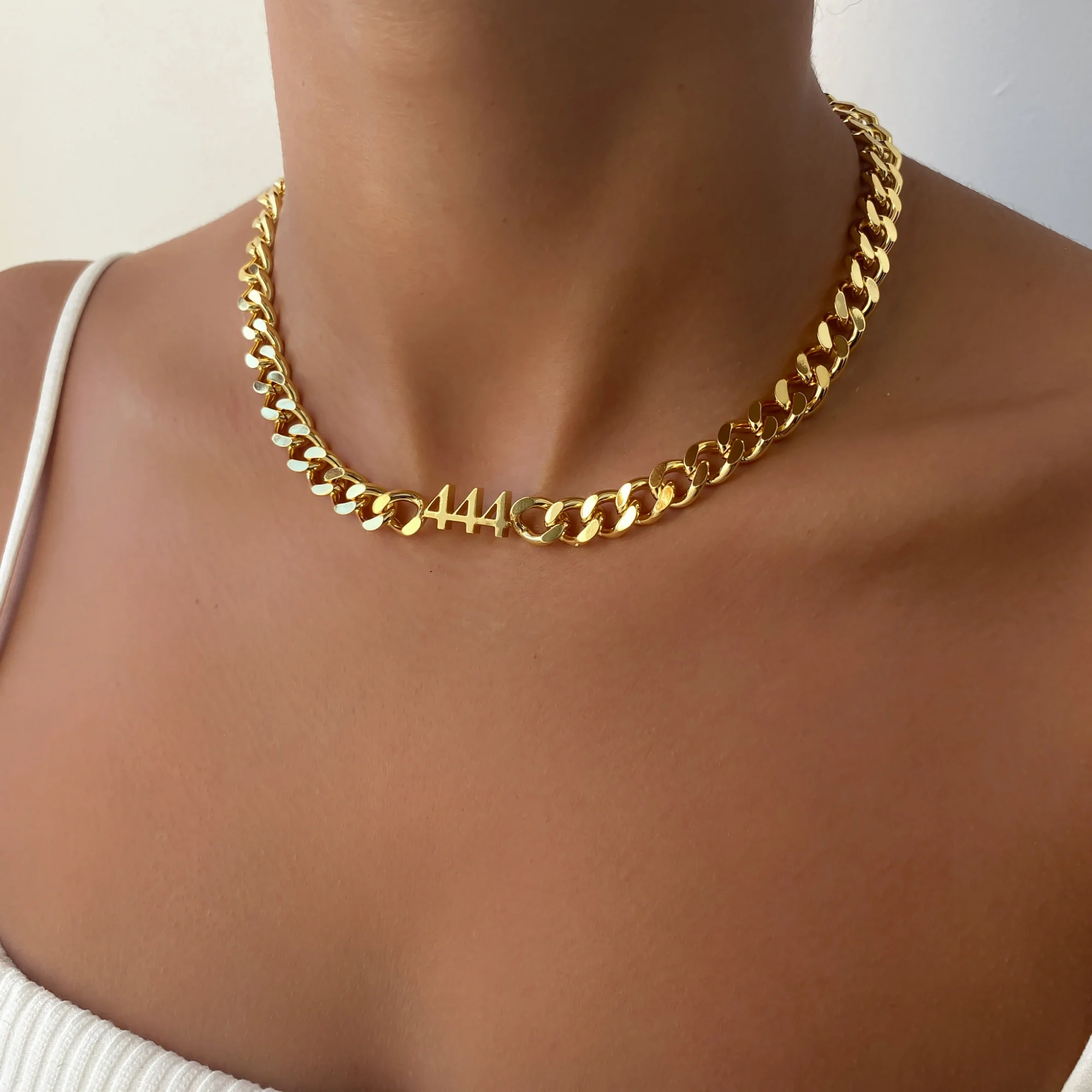 Angel Number Choker Necklace - Image 2