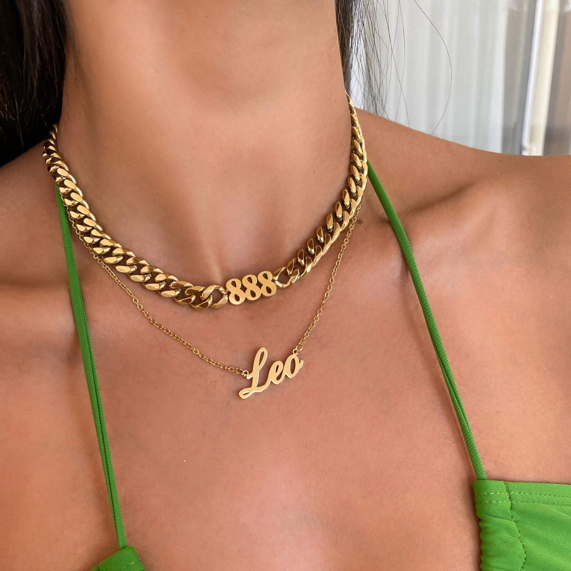 Angel Number Choker Necklace - Image 3