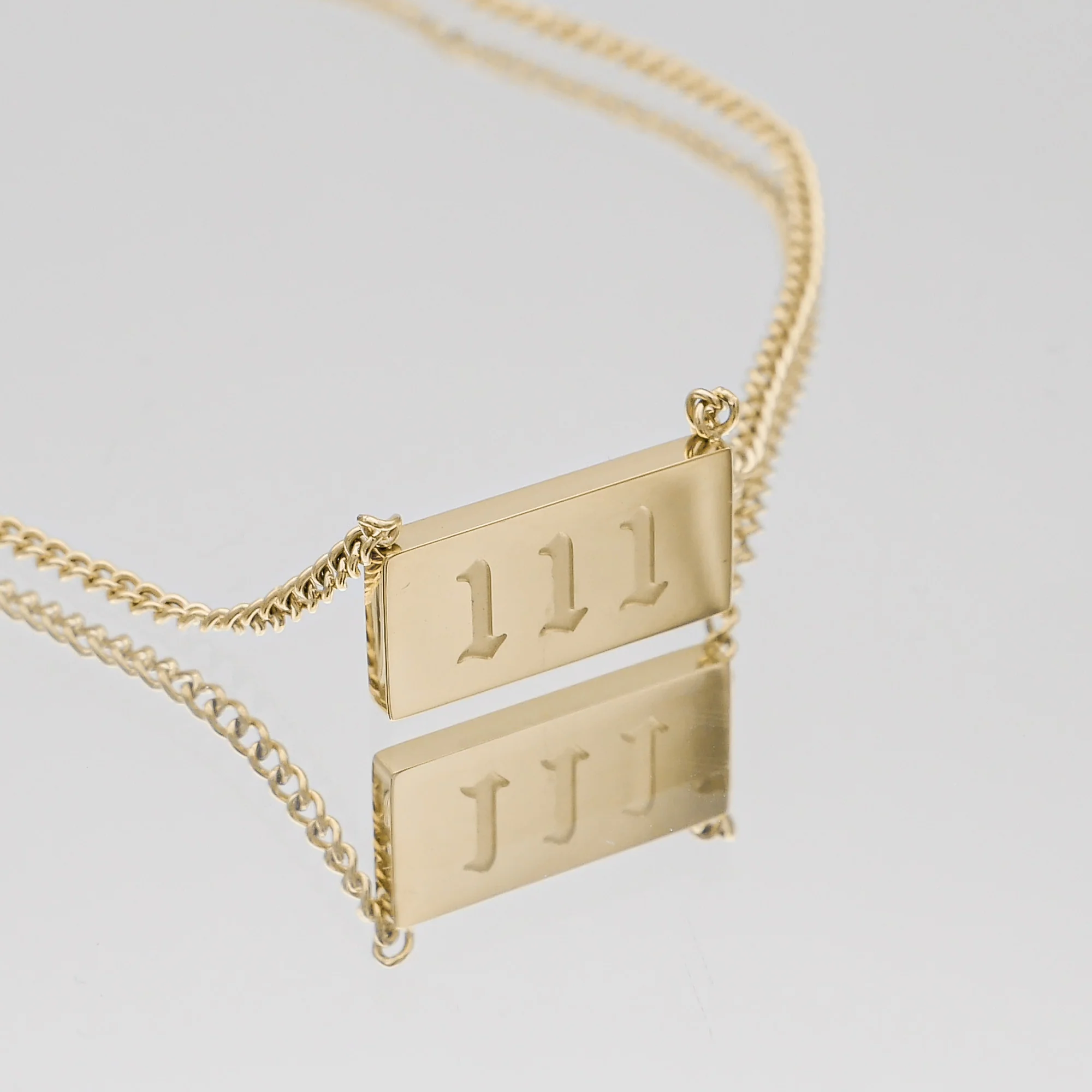 Angel Number Tablet Necklace - Image 3