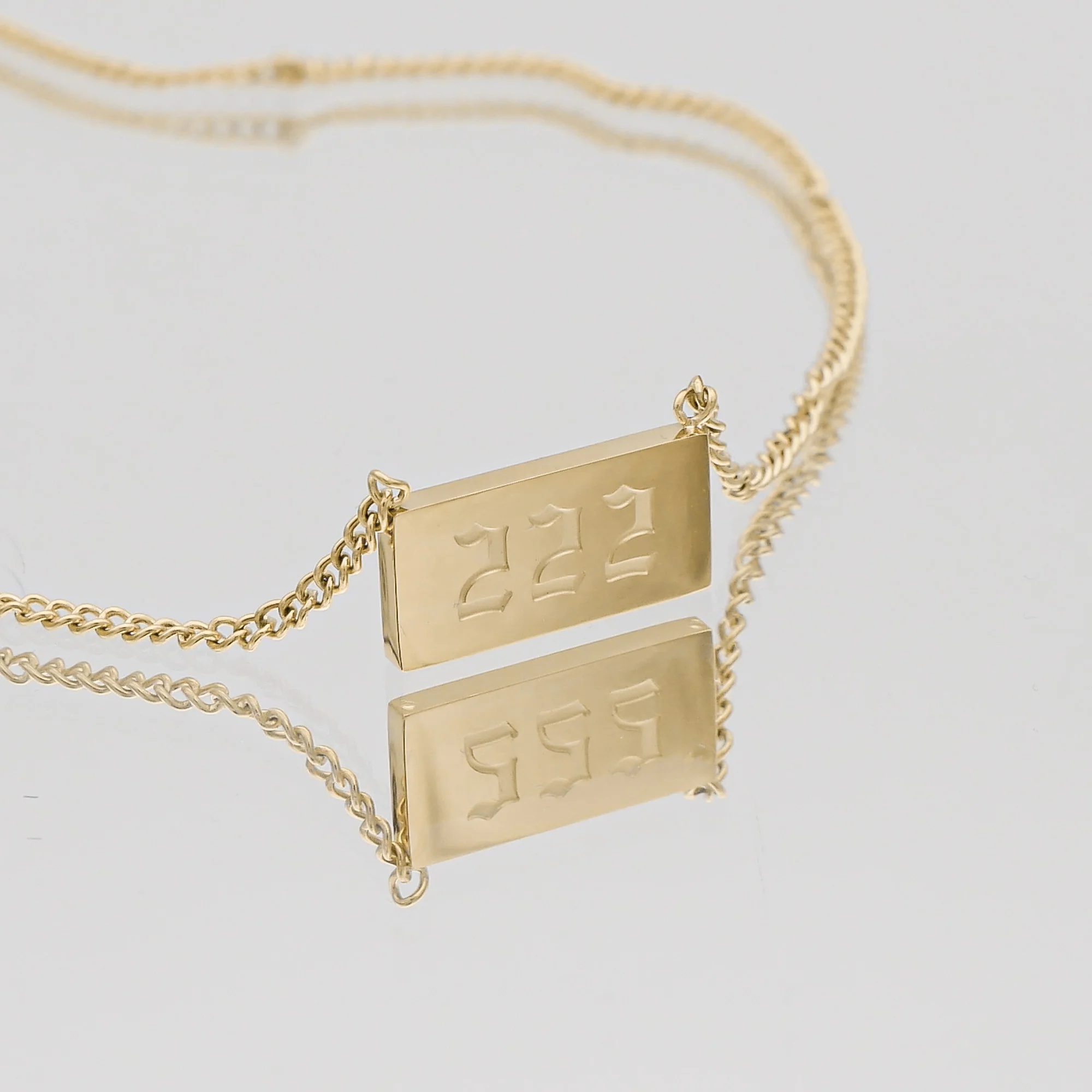 Angel Number Tablet Necklace - Image 5