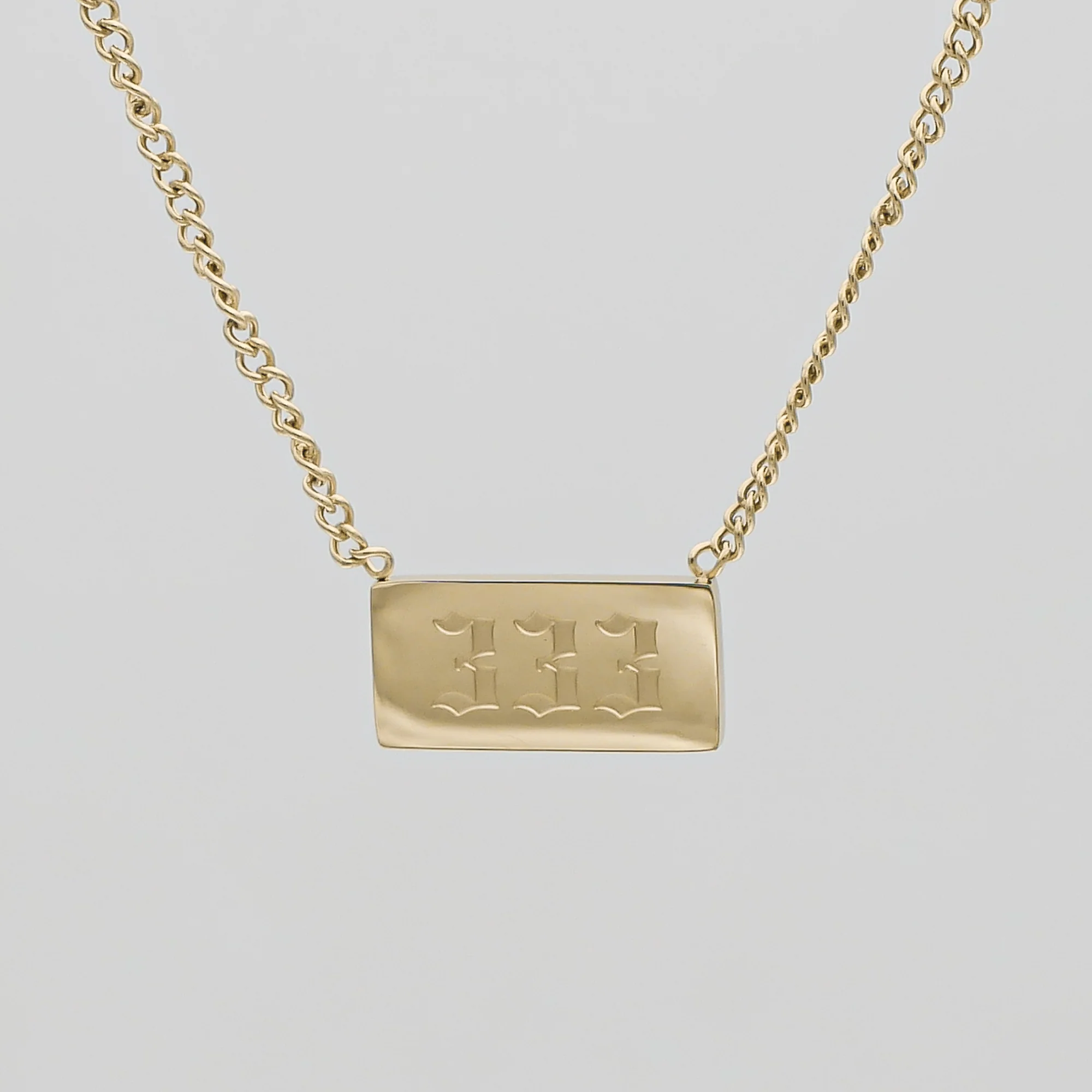 Angel Number Tablet Necklace - Image 6