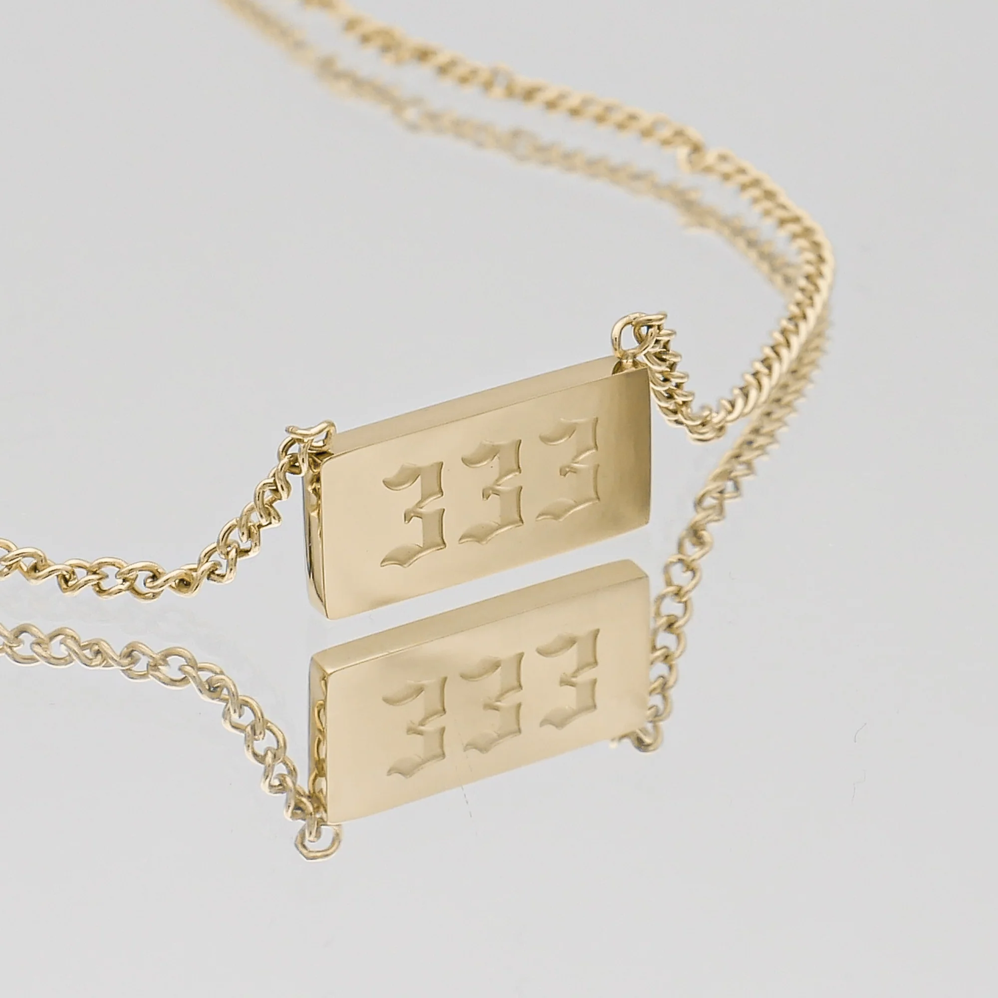 Angel Number Tablet Necklace - Image 7