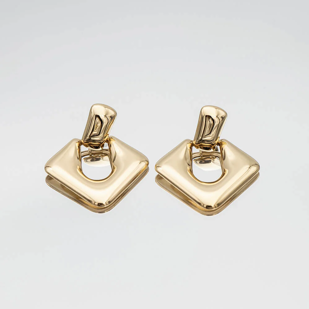 Anika Link Drop Earrings - Image 6