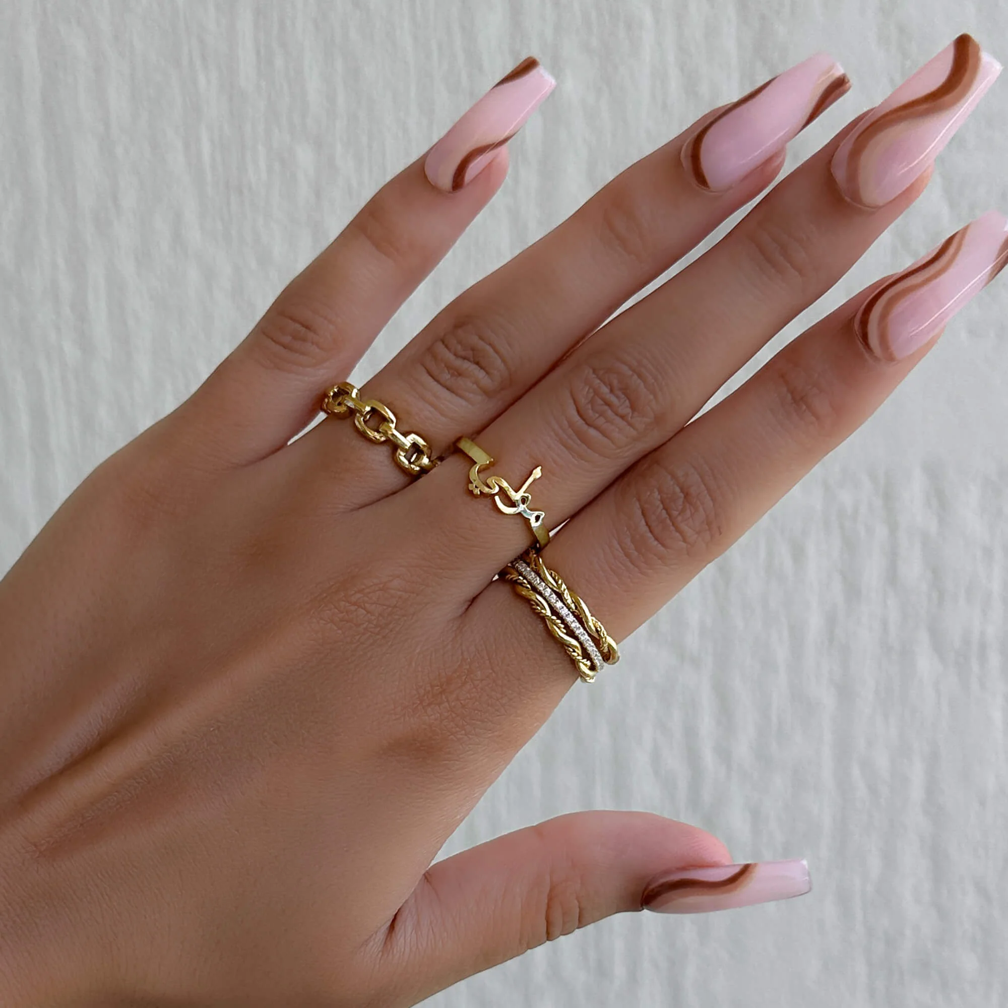 Arabic Custom Name Ring - Image 2