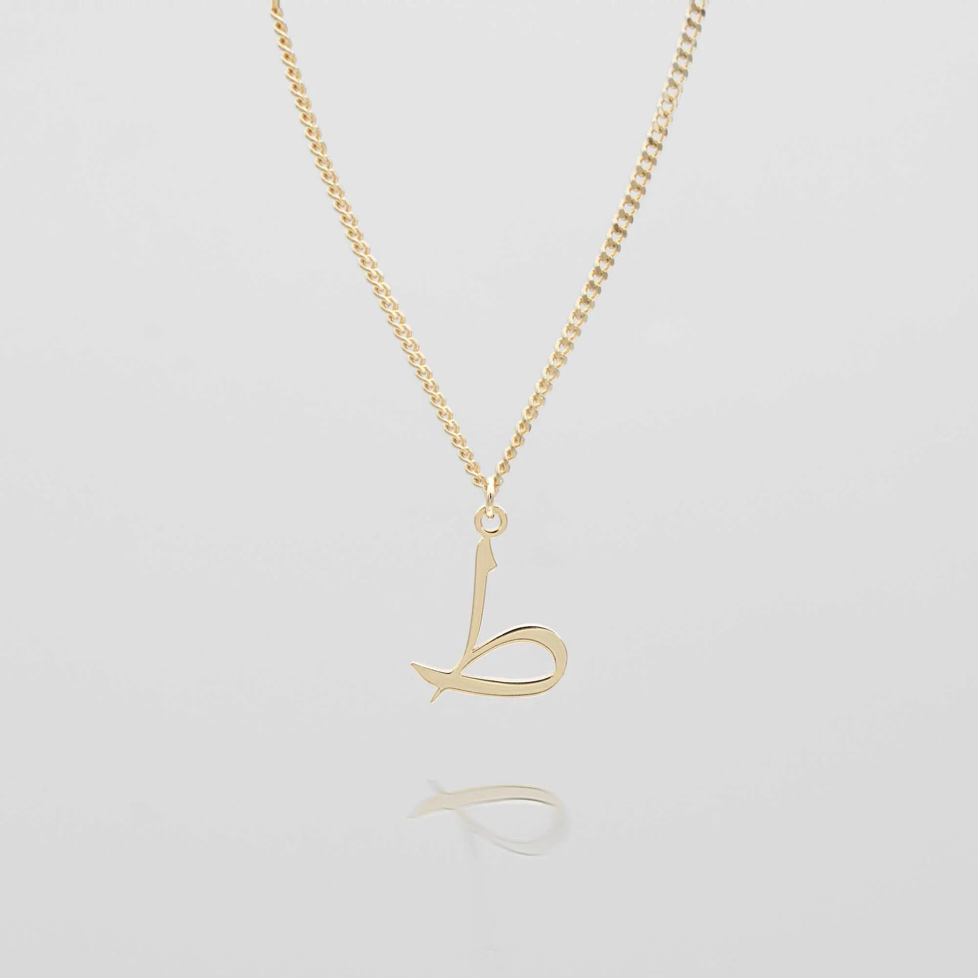 Arabic Initial Necklace - Image 46
