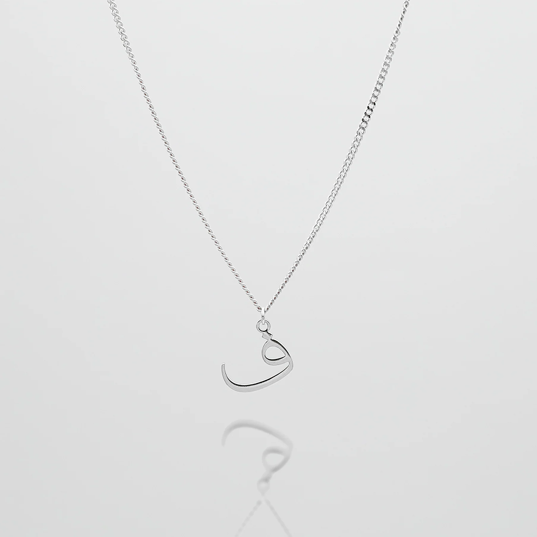 Arabic Initial Necklace - Image 48