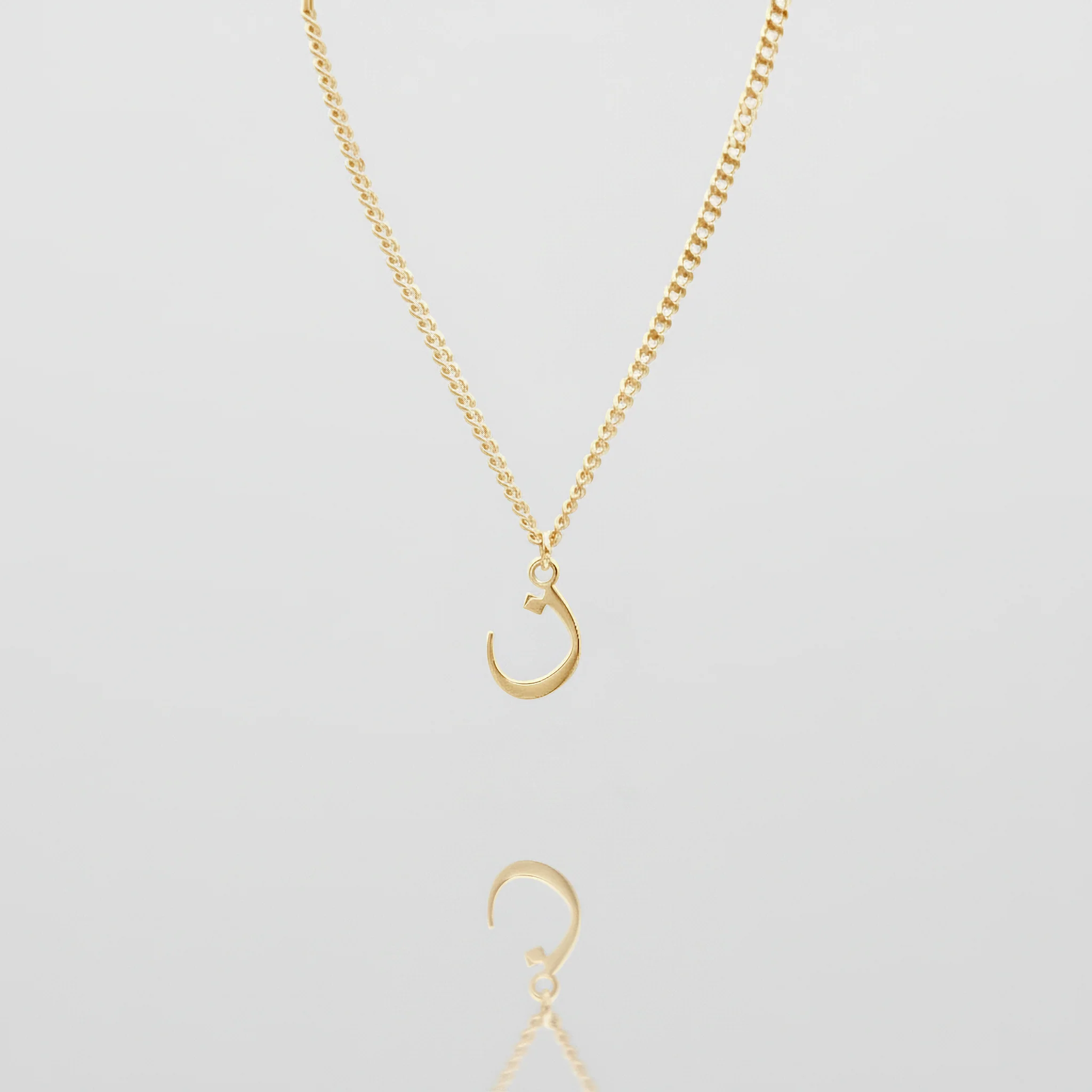 Arabic Initial Necklace - Image 59