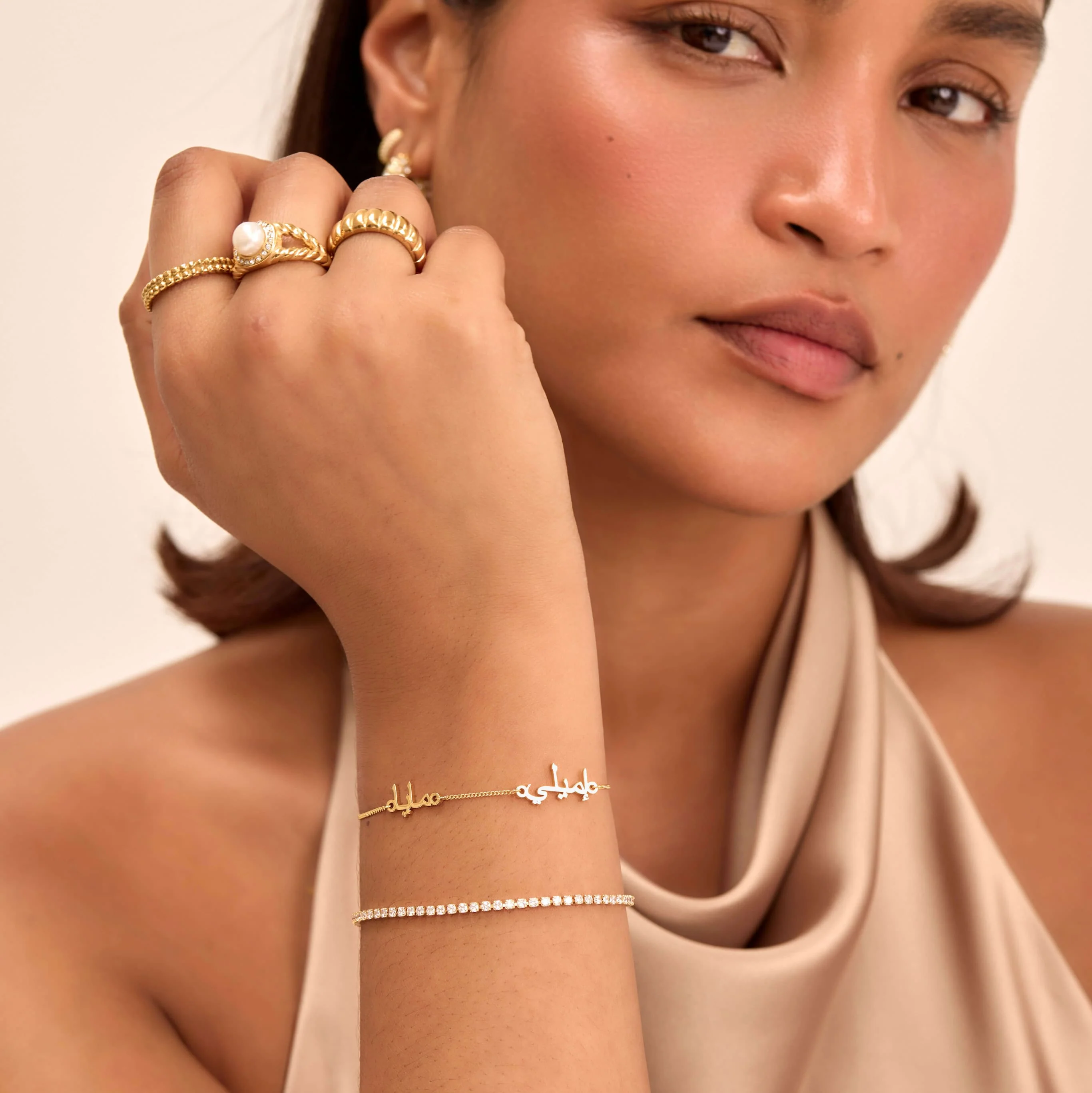 Arabic Multiple Name Bracelet - Image 2