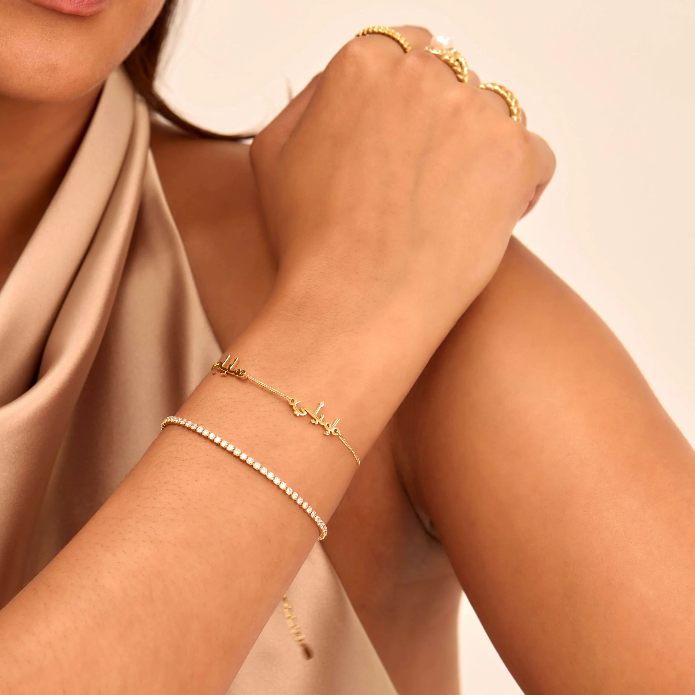Arabic Multiple Name Bracelet - Image 3