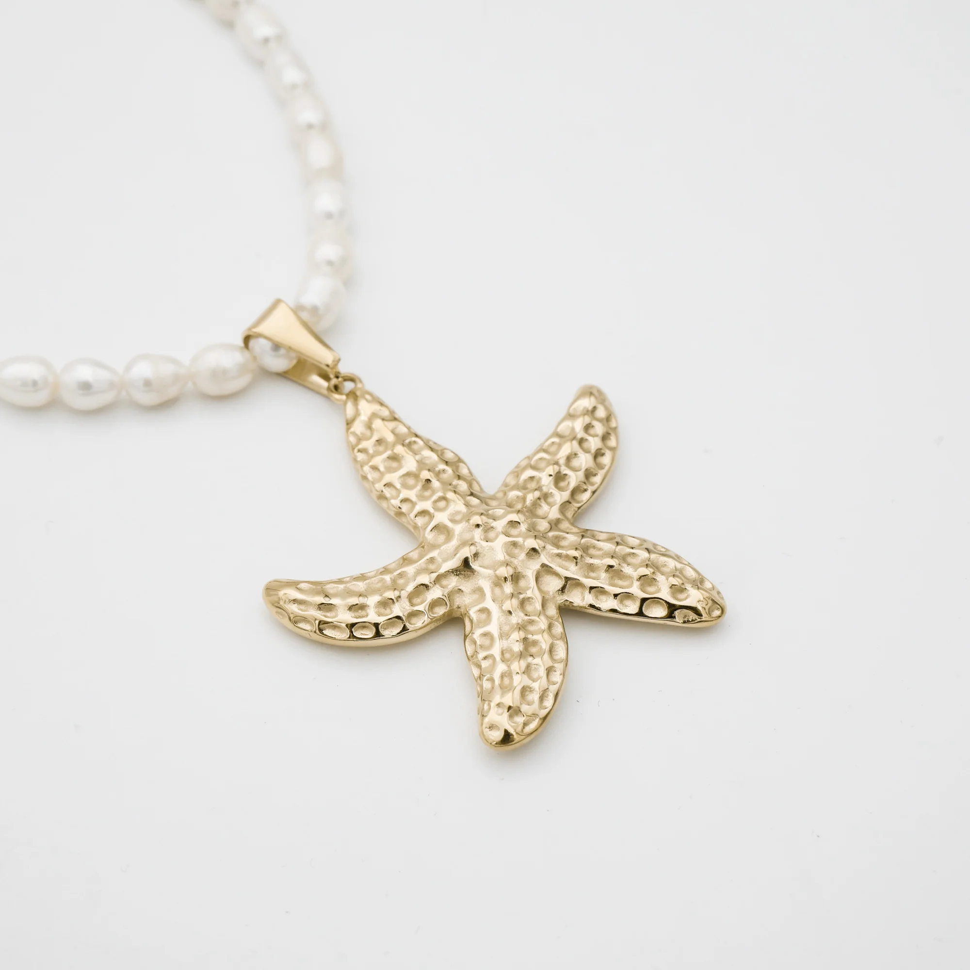 Ariel Starfish Pearl Necklace - Image 5