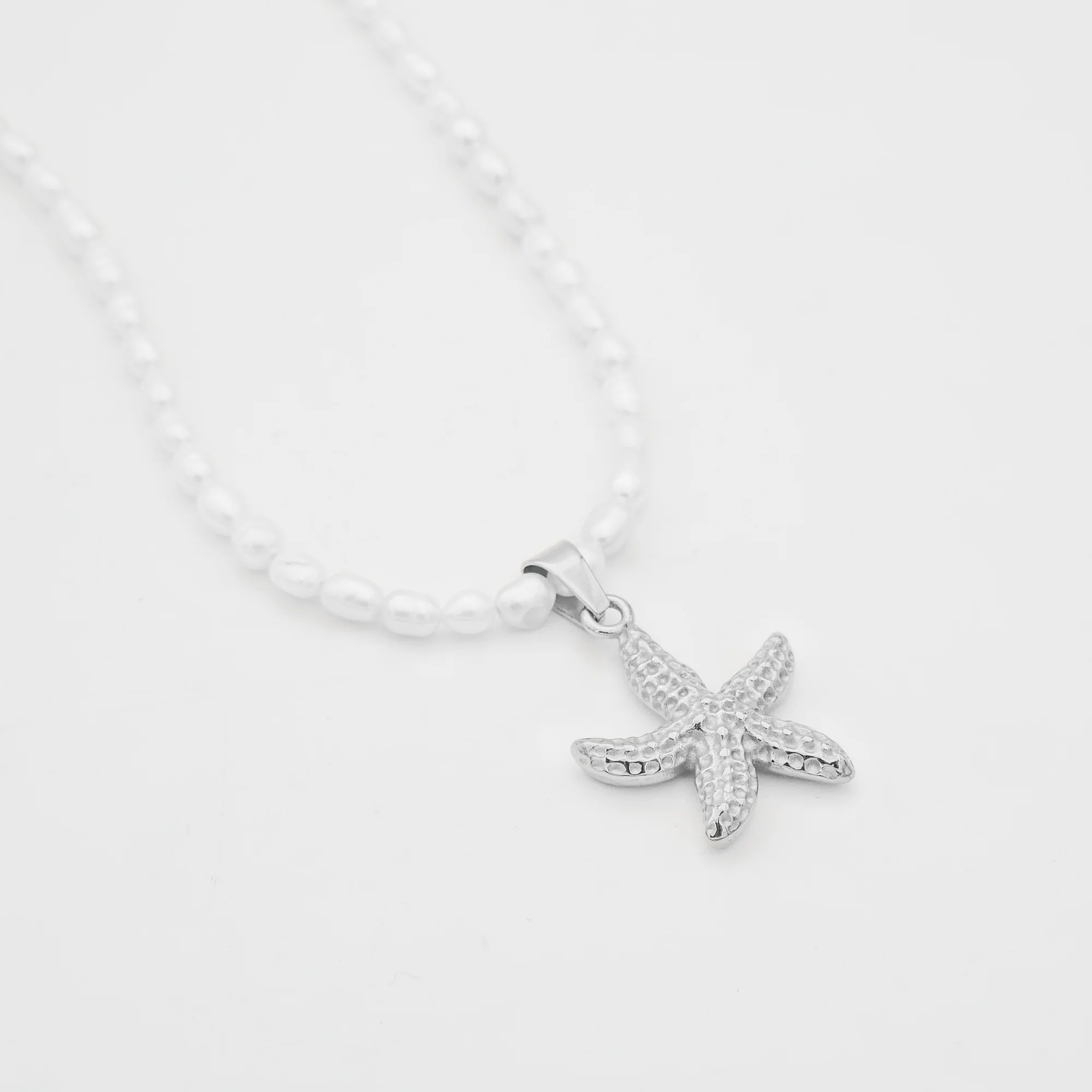 Ariel Starfish Pearl Necklace - Image 8