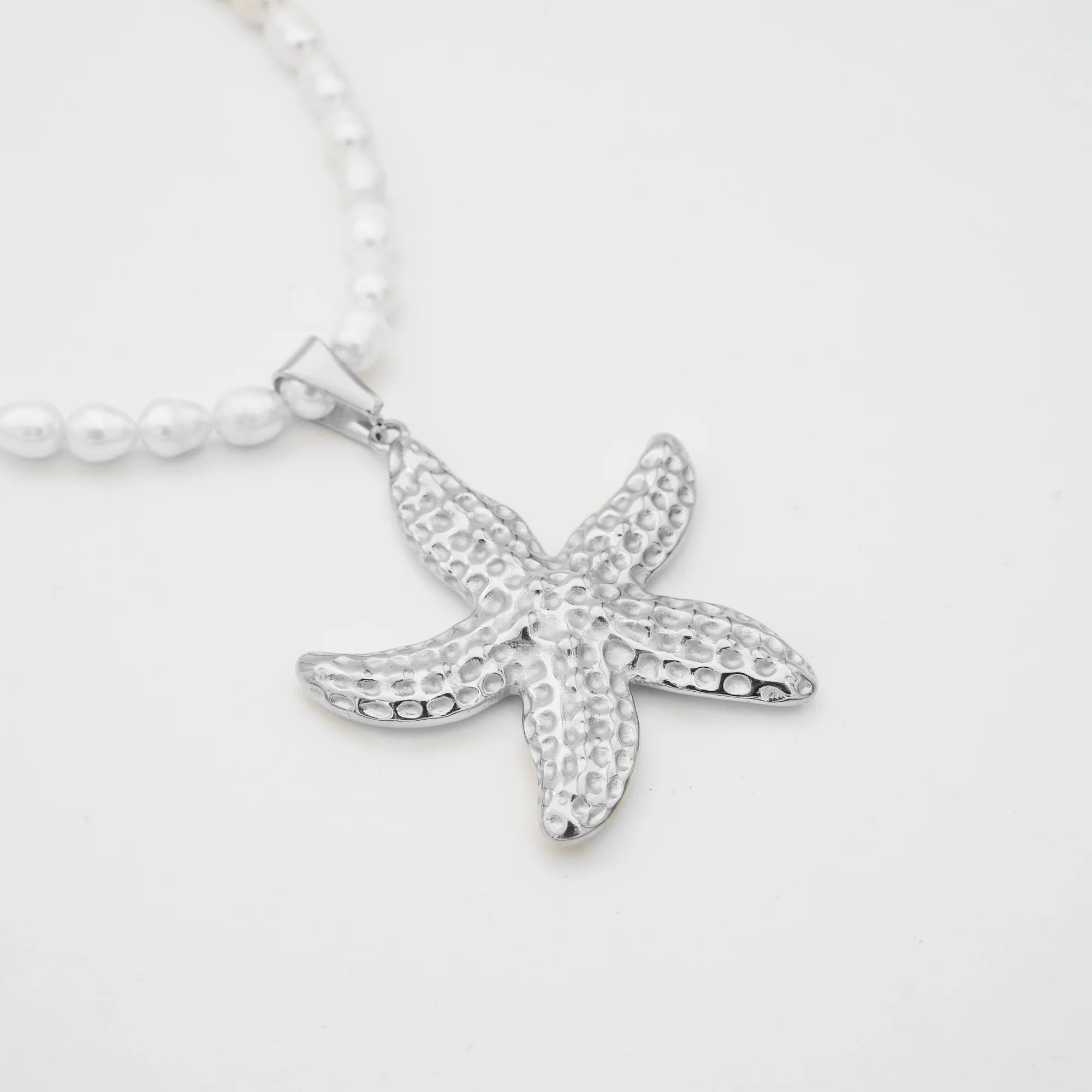 Ariel Starfish Pearl Necklace - Image 9