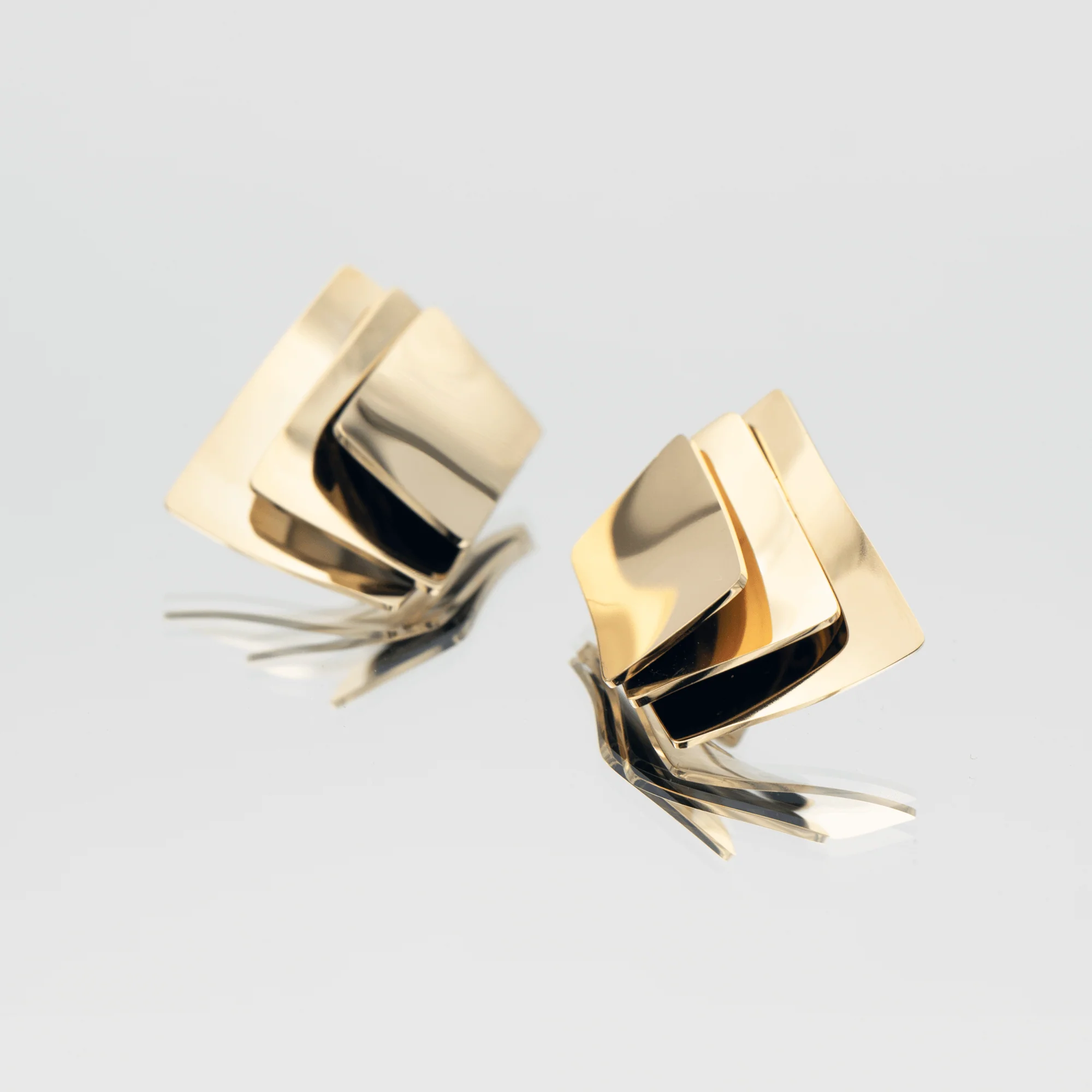 Arya Stacked Earrings - Image 8