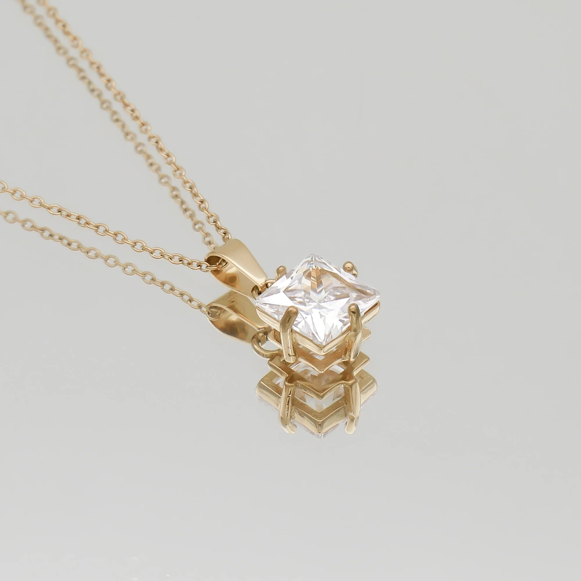 Asha Gemstone Necklace - Image 2