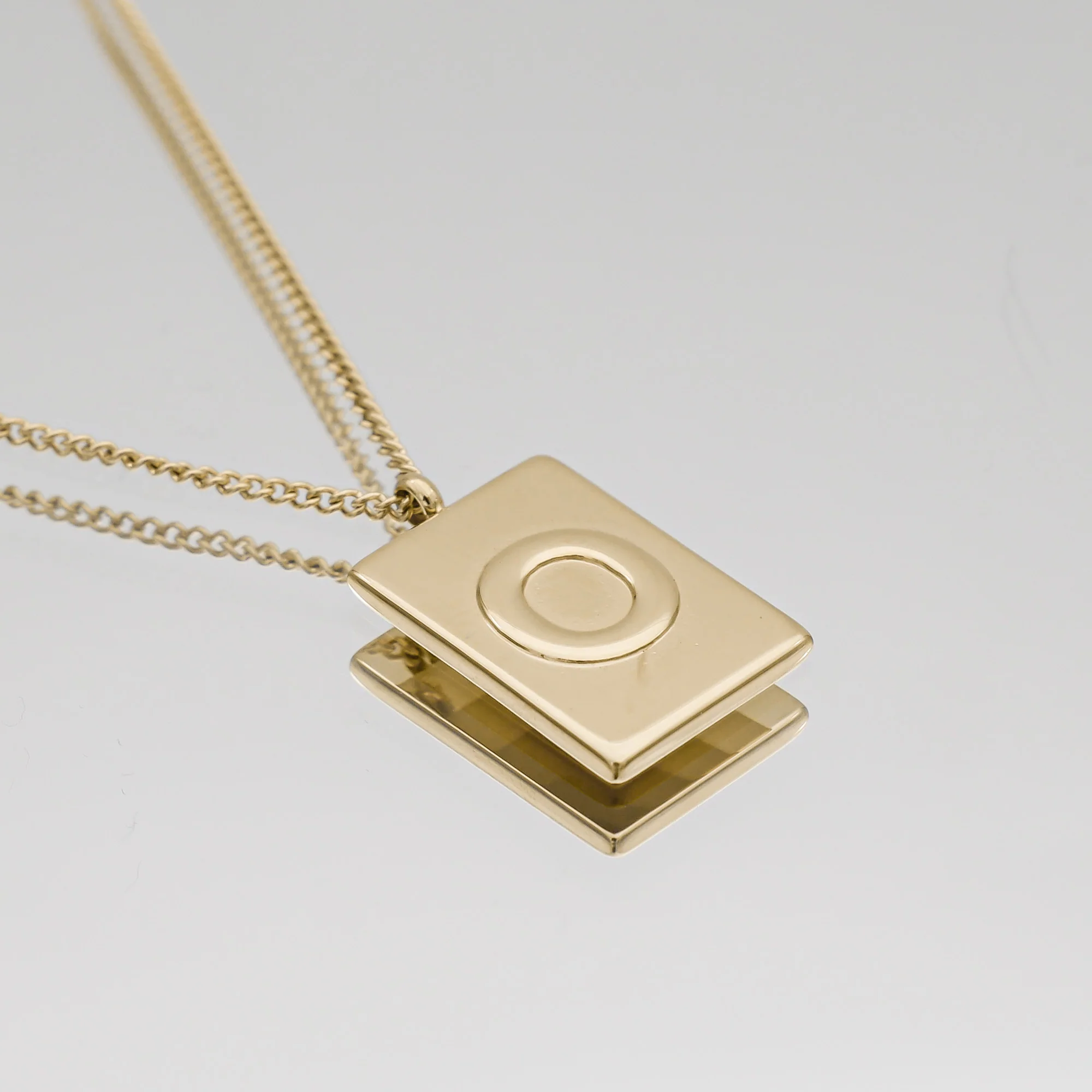 Athena Initial Tablet Necklace - Image 29