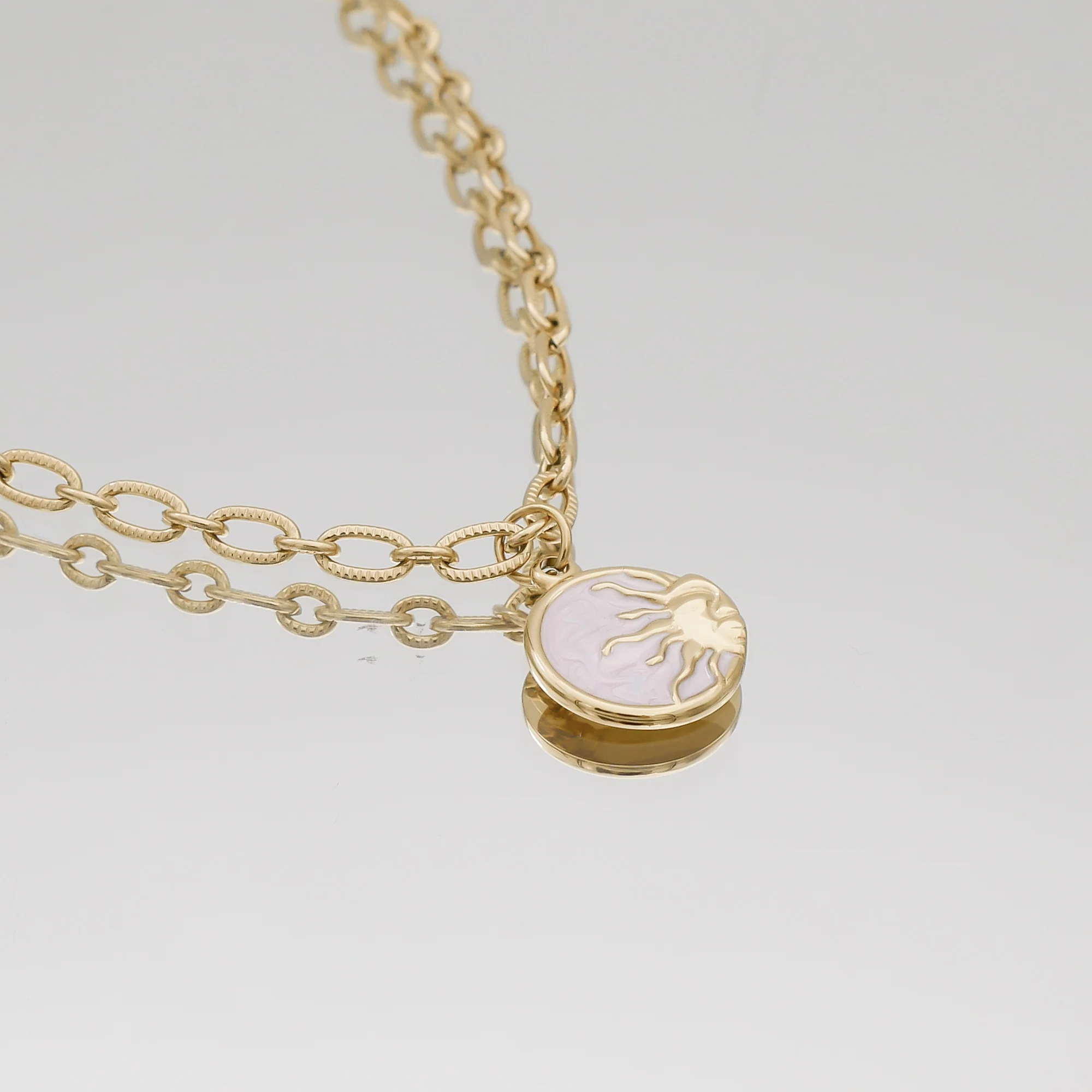 Aurora Opal Sun Necklace - Image 3