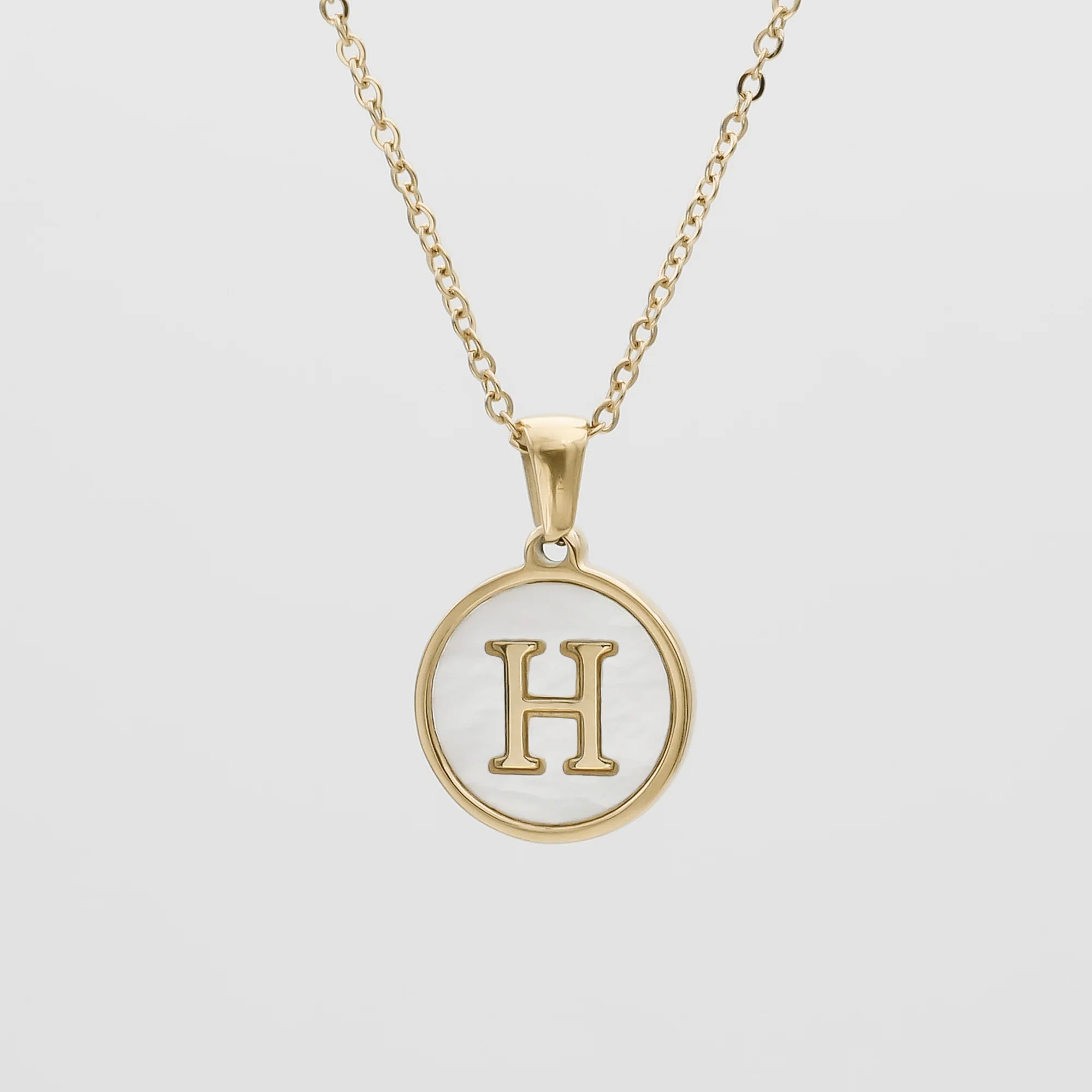 Ava Opal Initial Necklace - Image 10