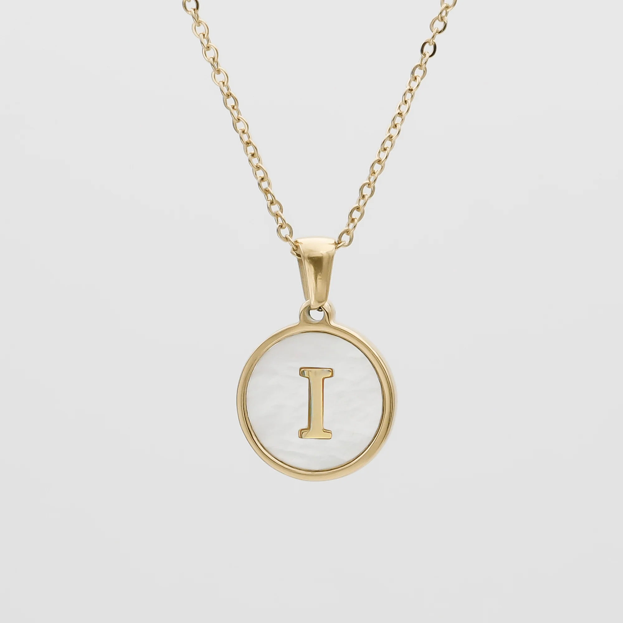 Ava Opal Initial Necklace - Image 11