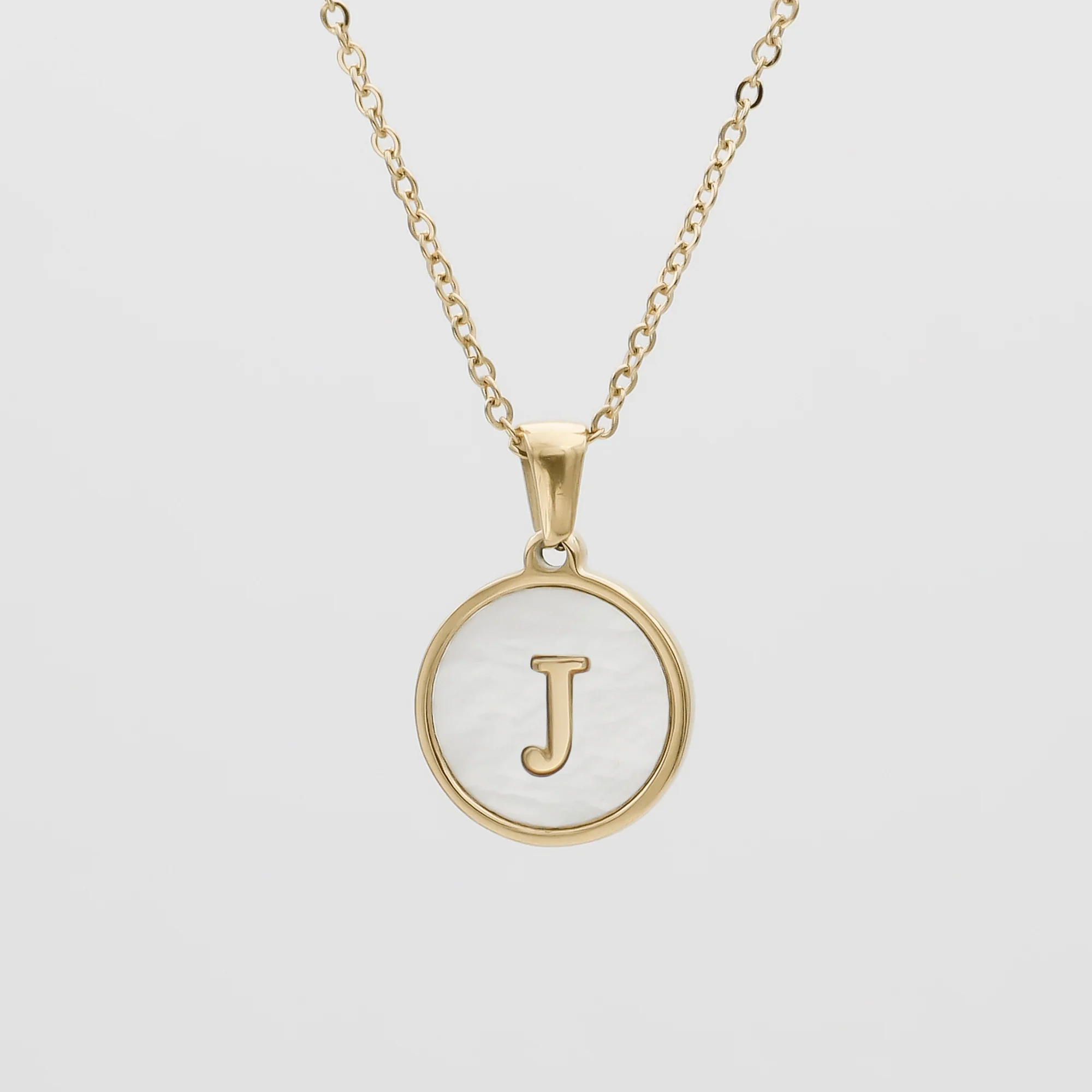 Ava Opal Initial Necklace - Image 12