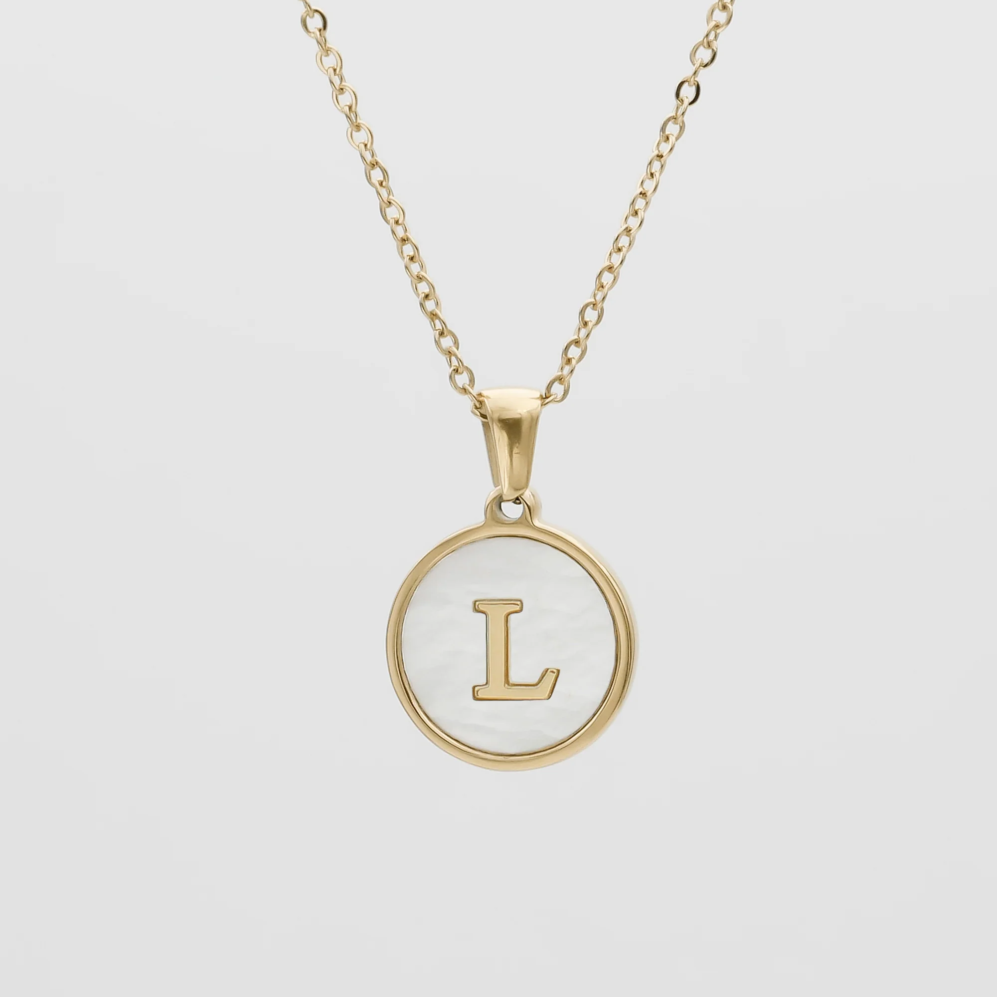 Ava Opal Initial Necklace - Image 14