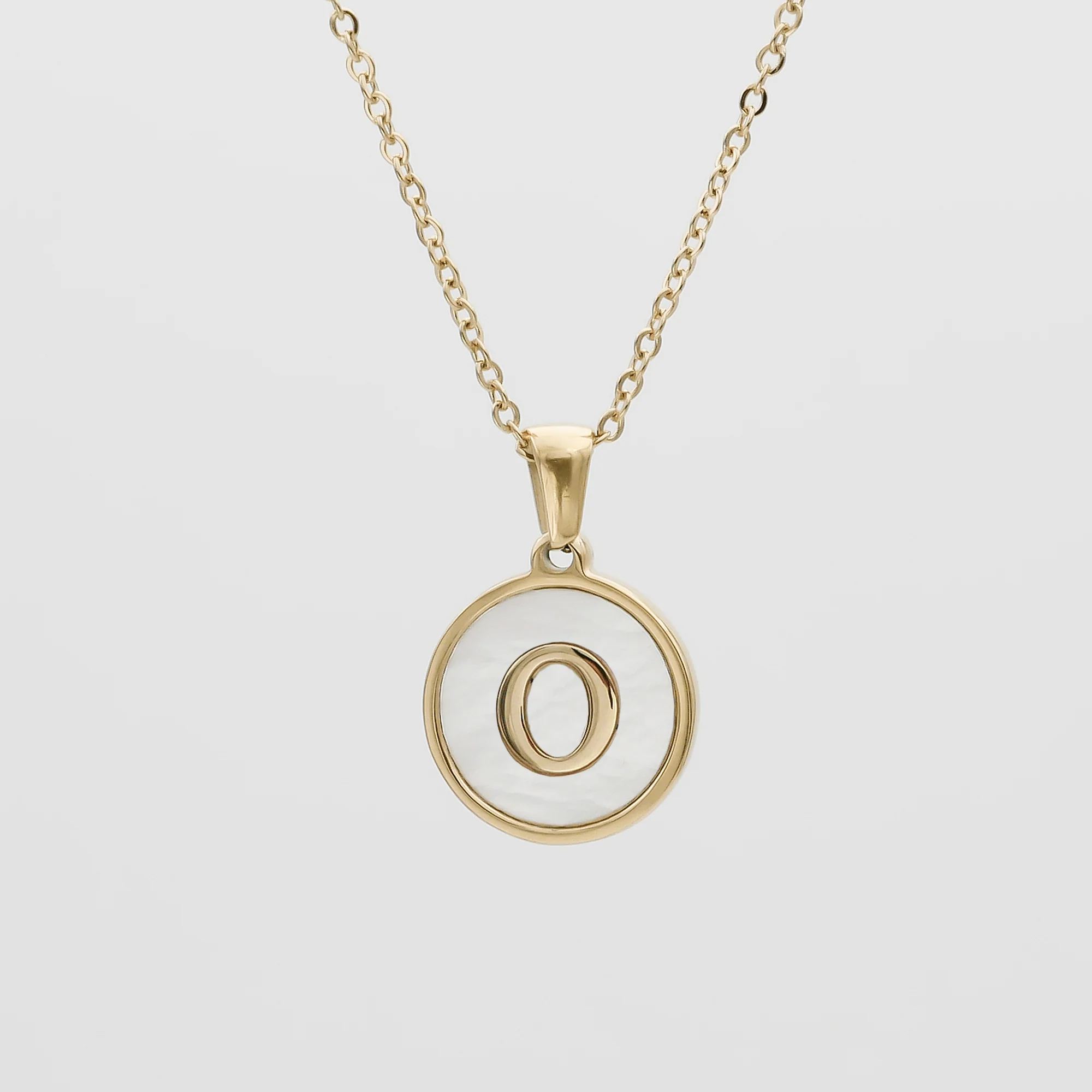 Ava Opal Initial Necklace - Image 17