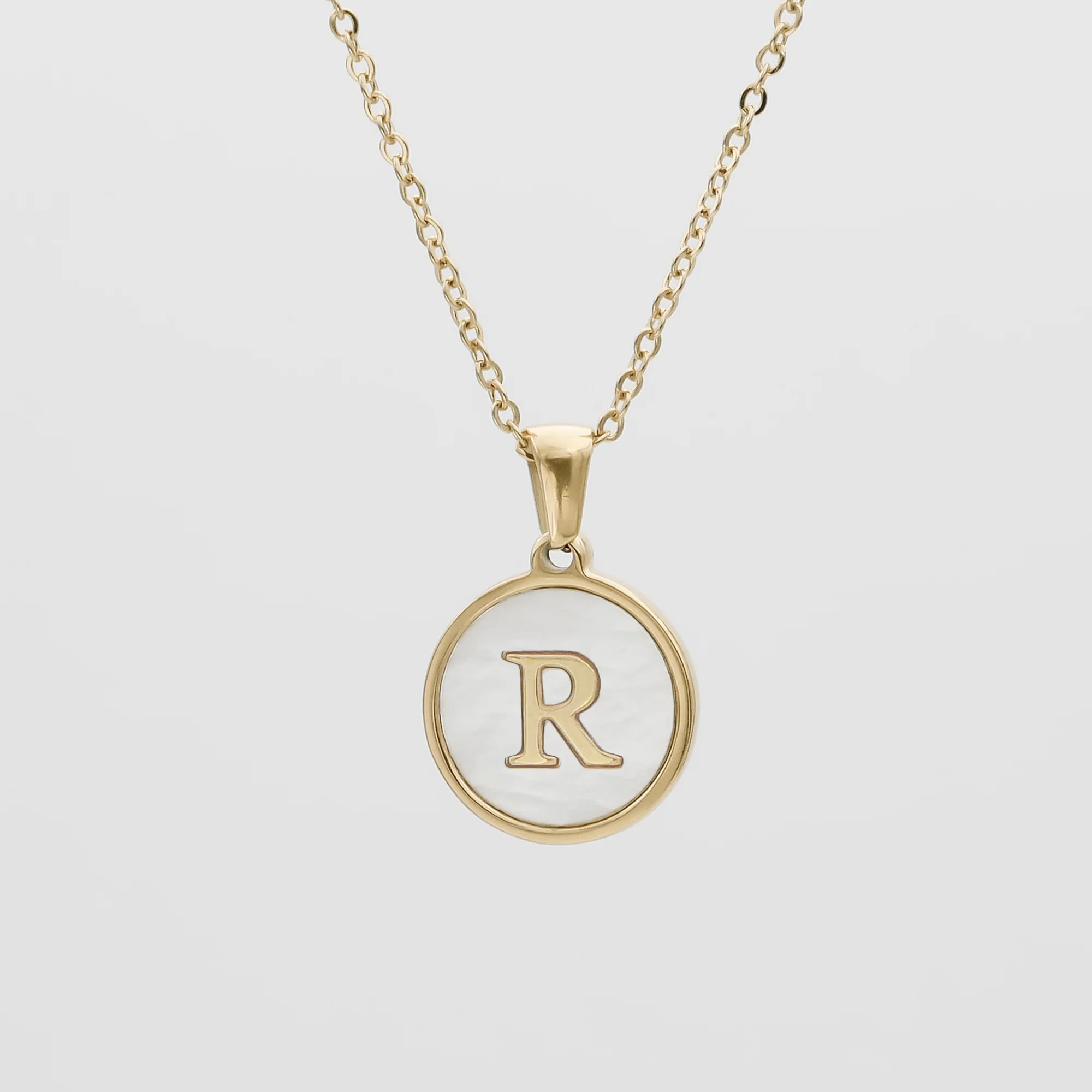 Ava Opal Initial Necklace - Image 20