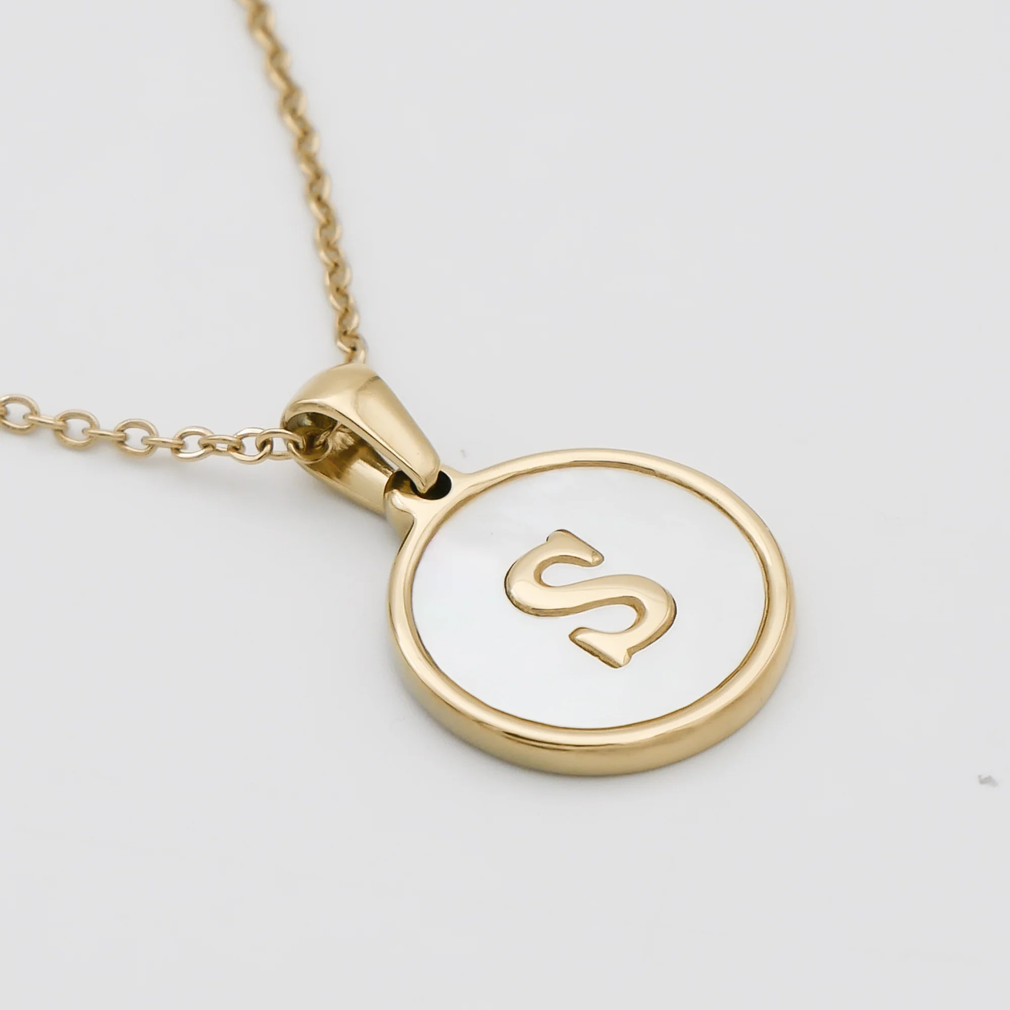 Ava Opal Initial Necklace - Image 21