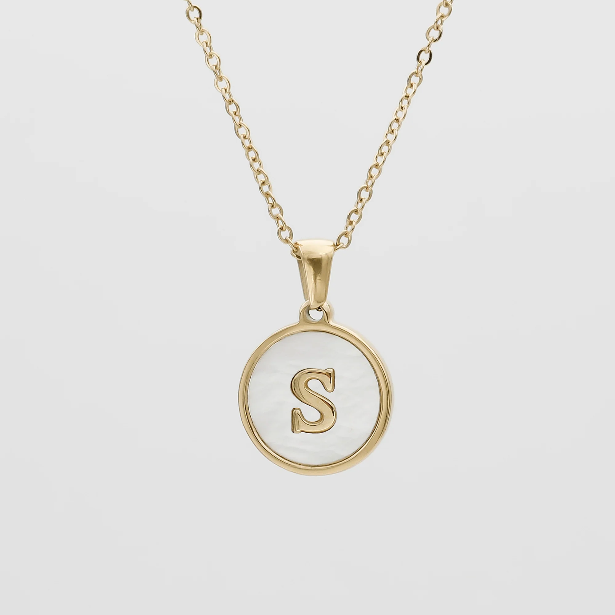 Ava Opal Initial Necklace - Image 22