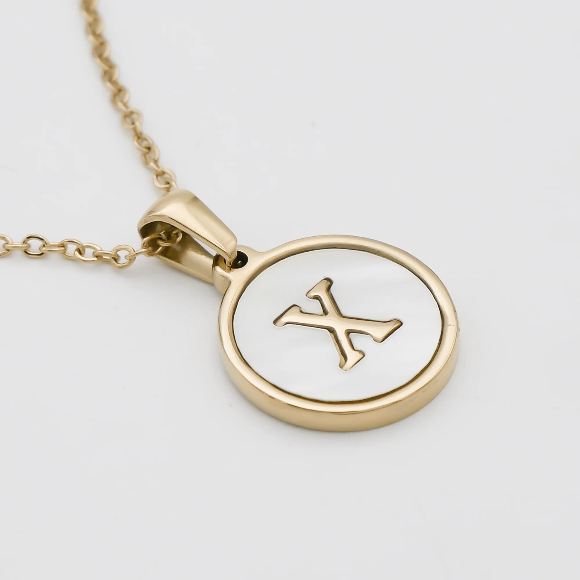 Ava Opal Initial Necklace - Image 27