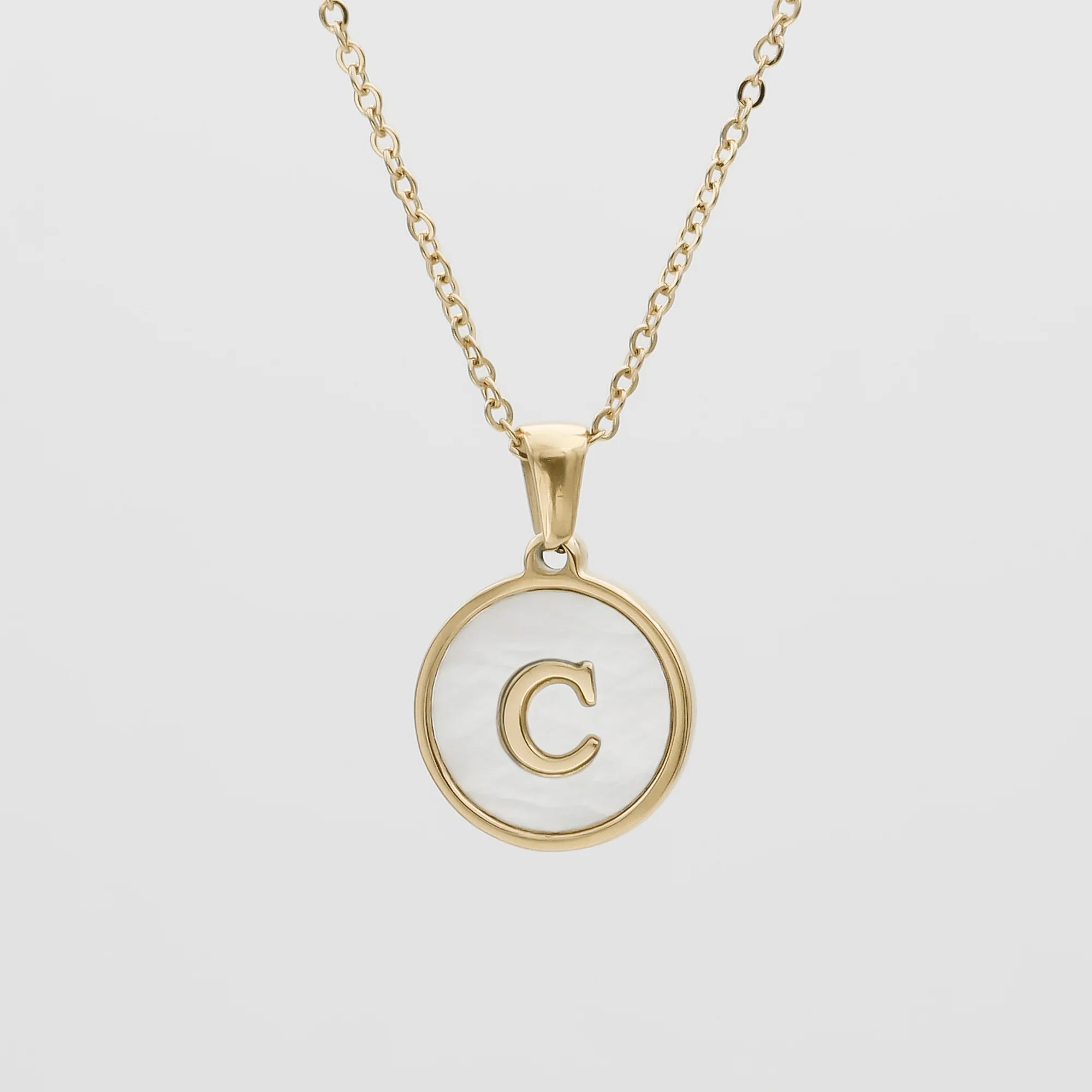Ava Opal Initial Necklace - Image 5