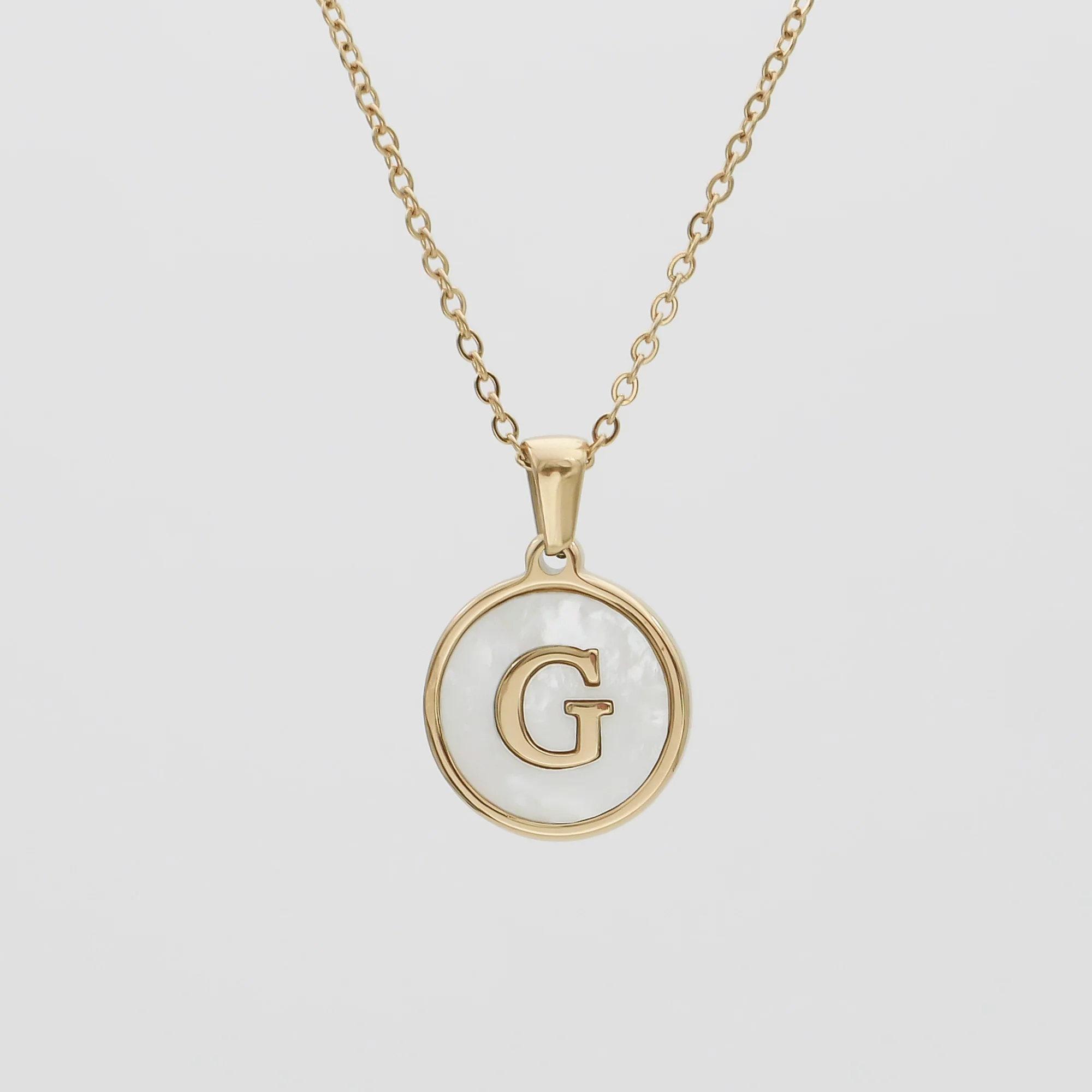 Ava Opal Initial Necklace - Image 8