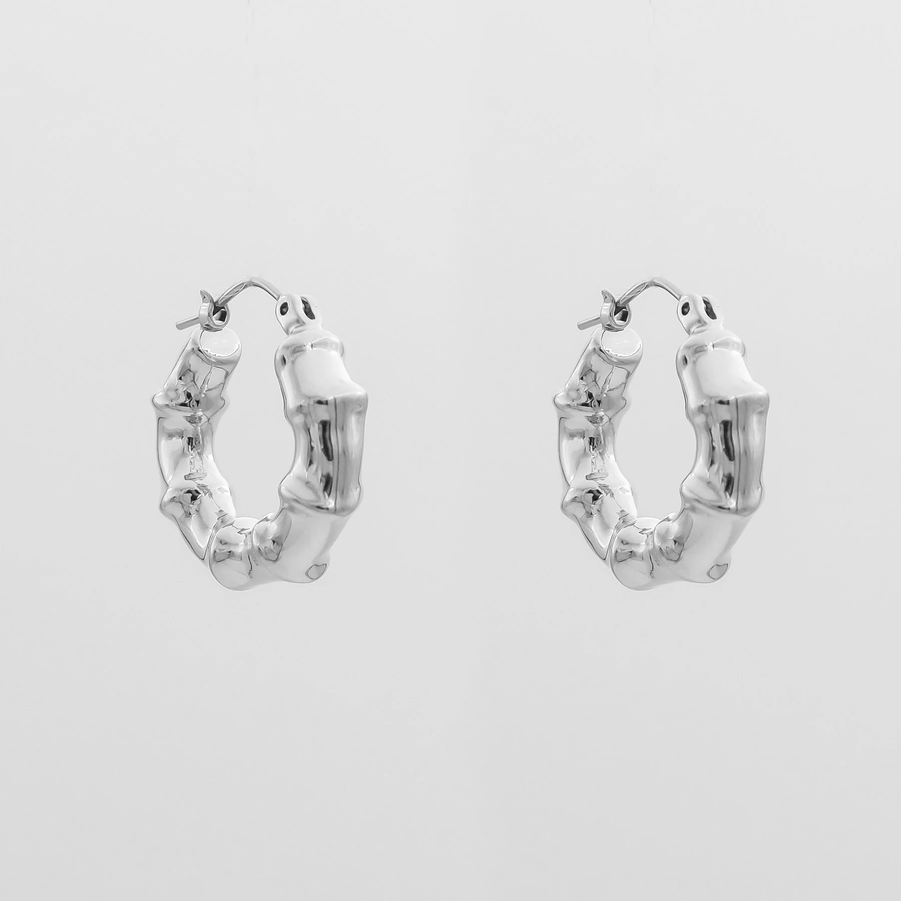 Bamboo Mini Hoops - Image 2