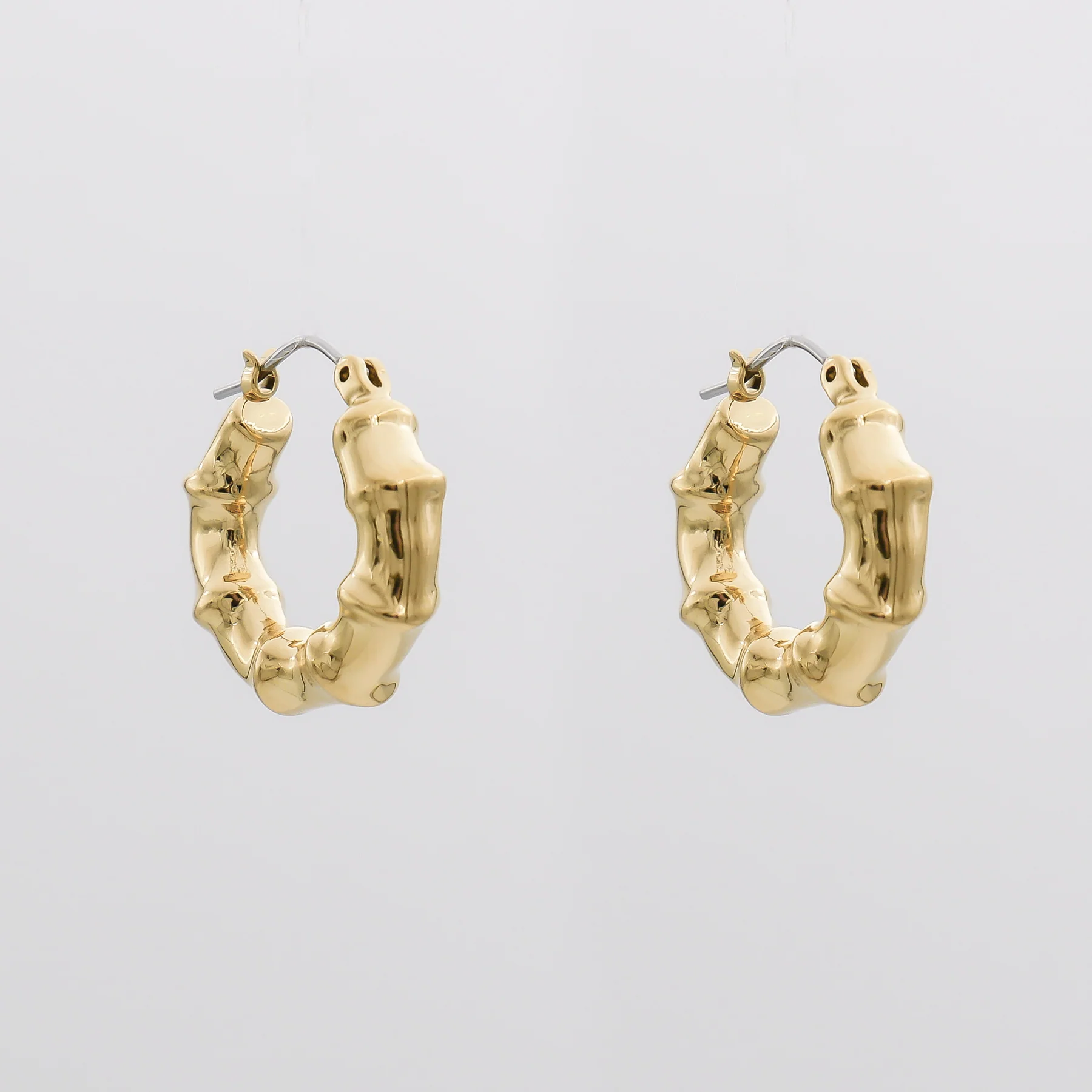 Bamboo Mini Hoops - Image 3