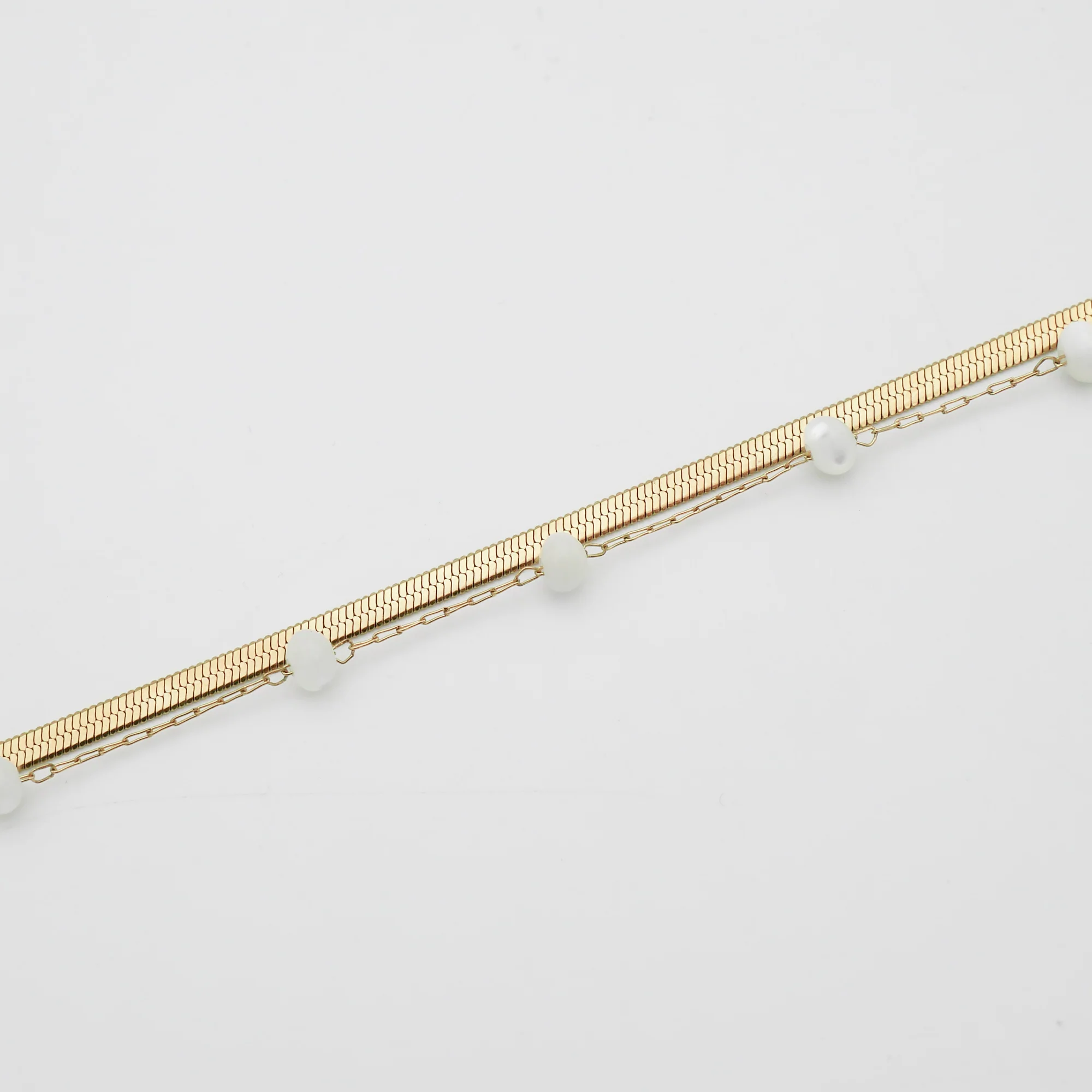 Bella Layered Anklet - Image 3