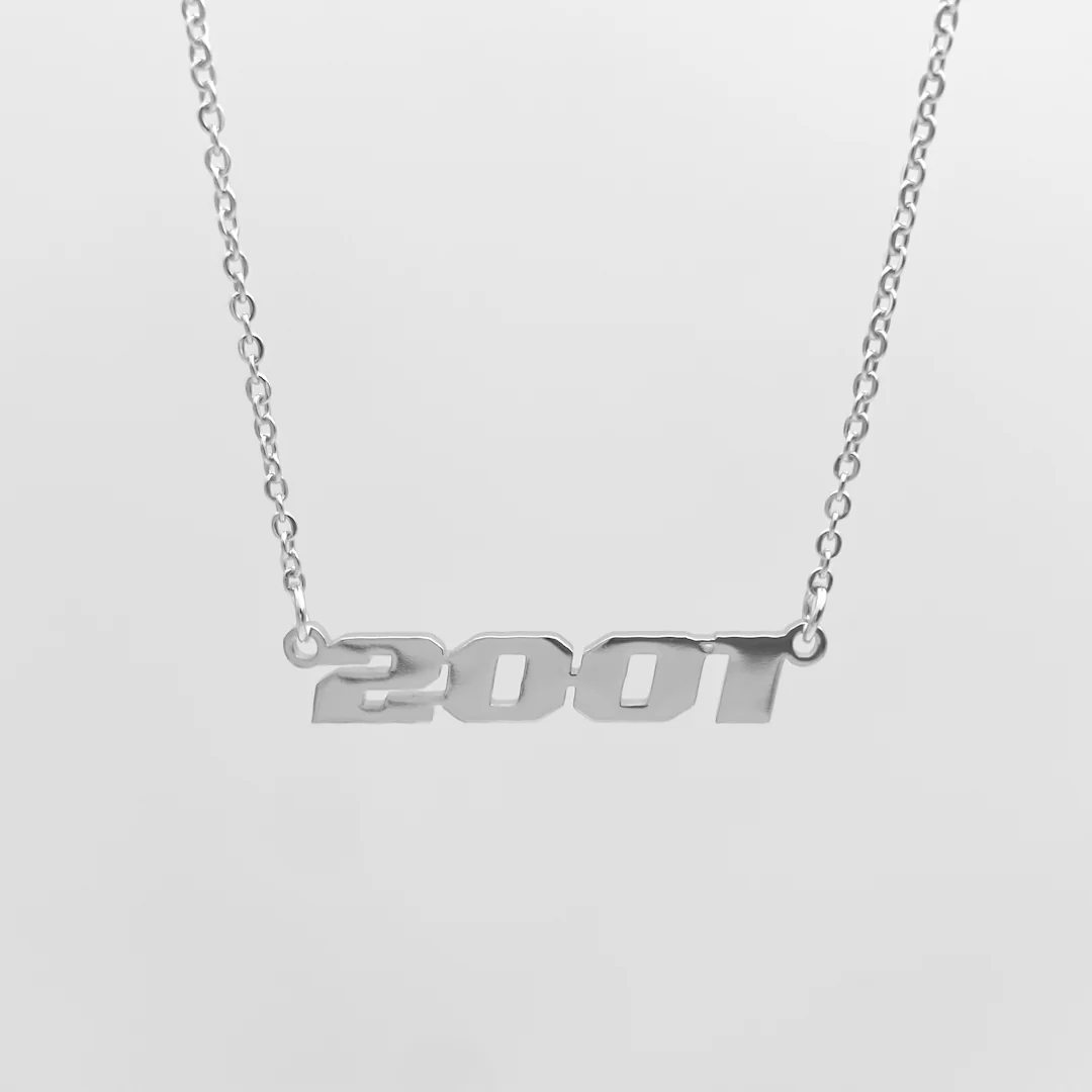 Birth Year Action Necklace - Image 3