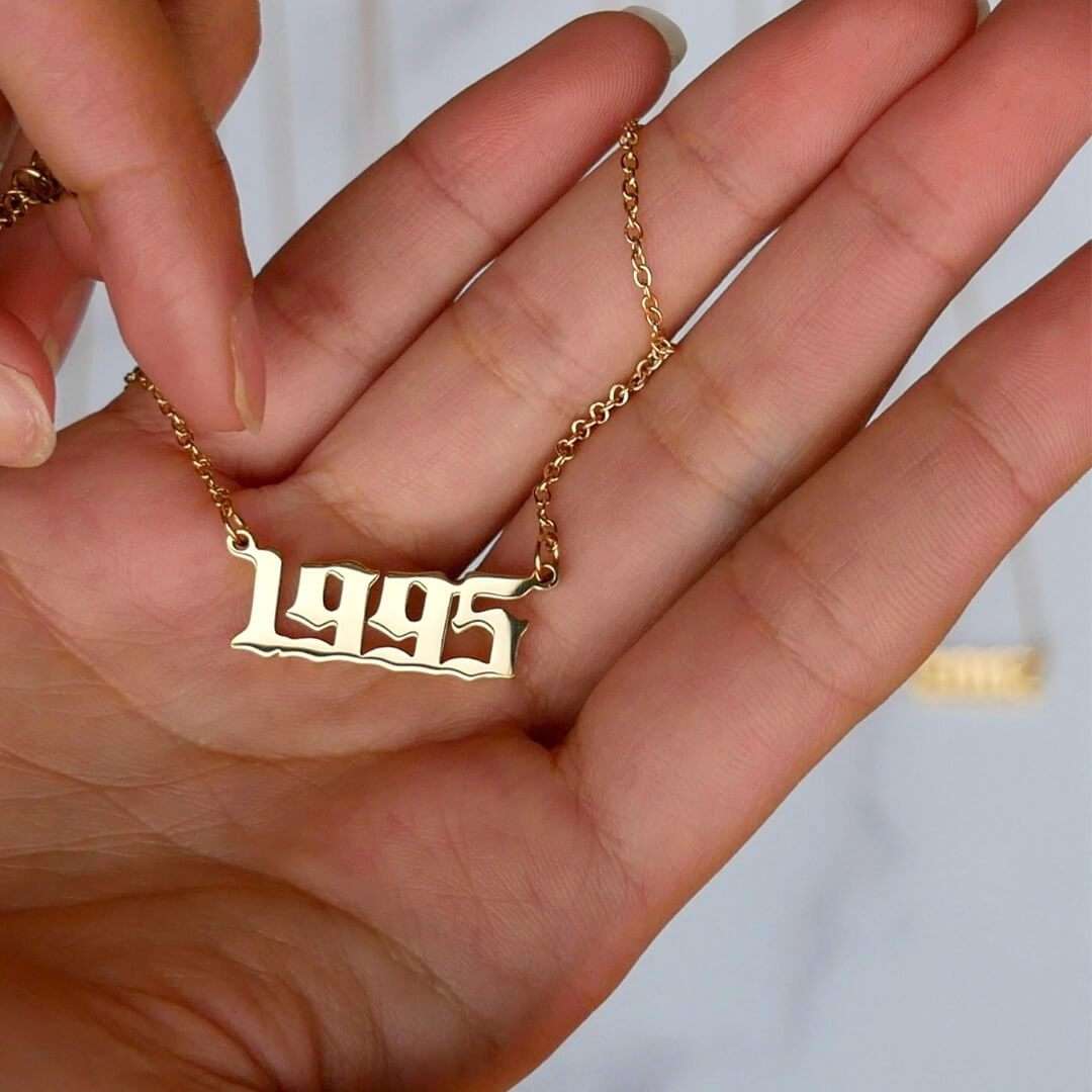 Birth-Year Necklace (Custom) - Image 9