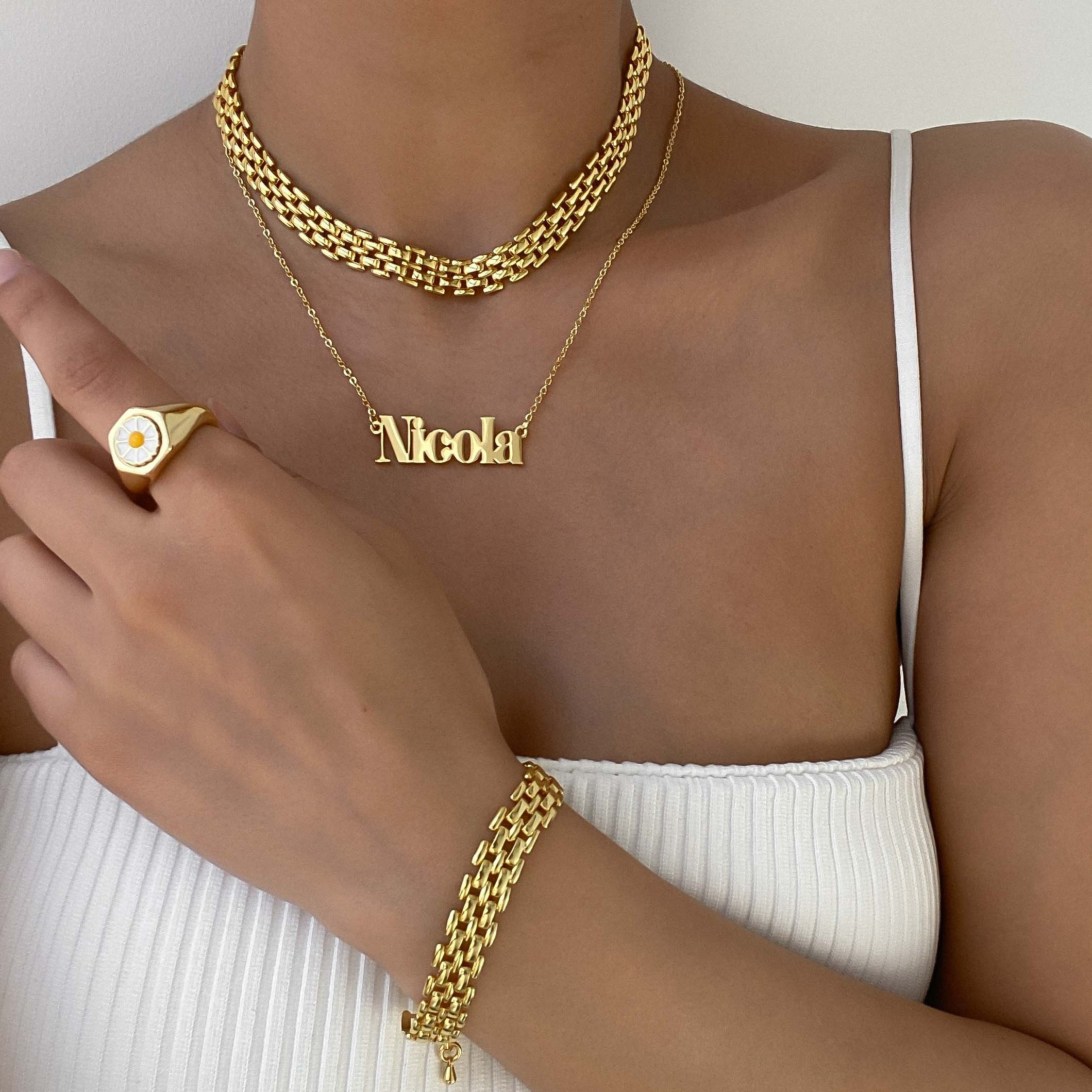 Brooklyn Custom Name Necklace - Image 2