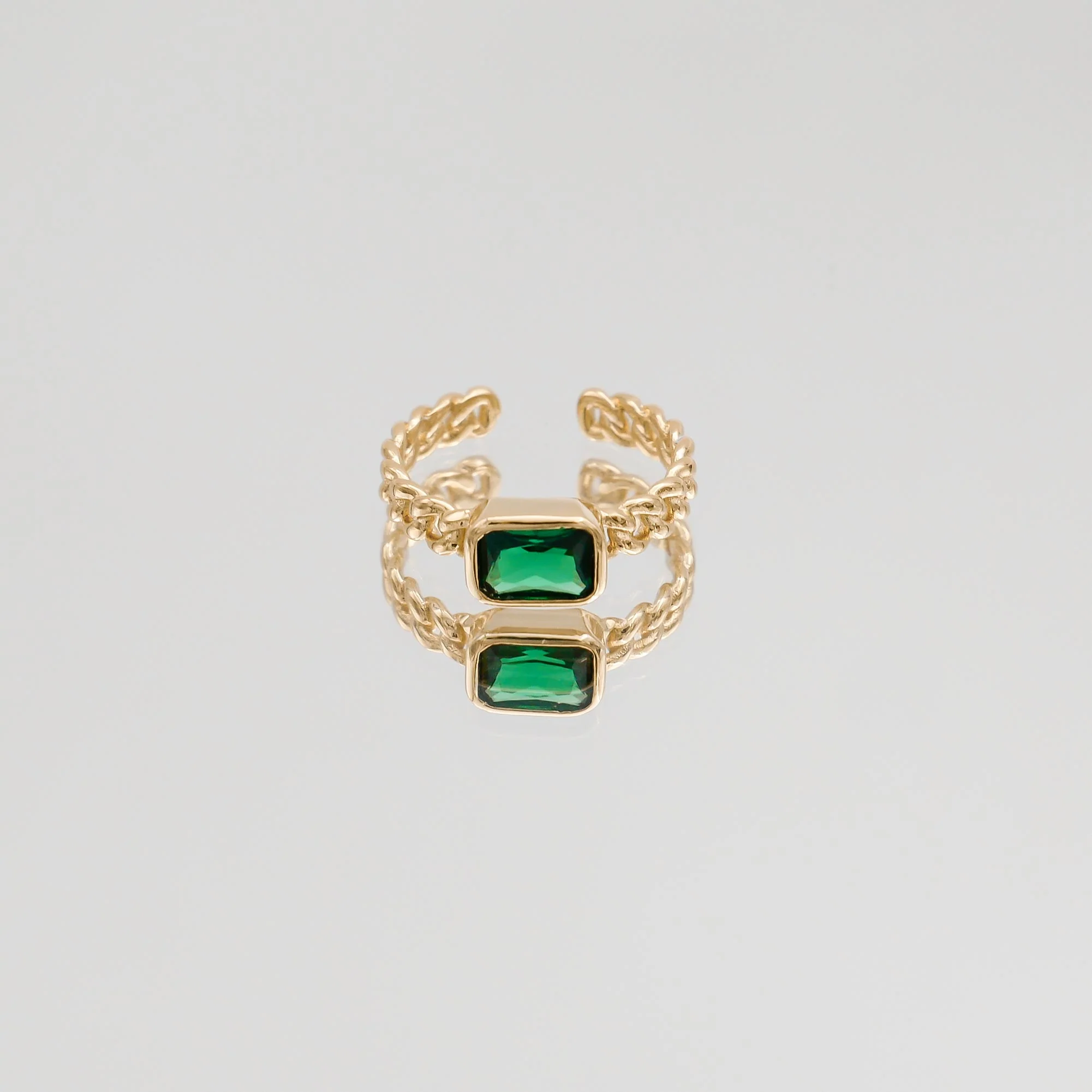 Callie Cuban Adjustable Ring - Image 3
